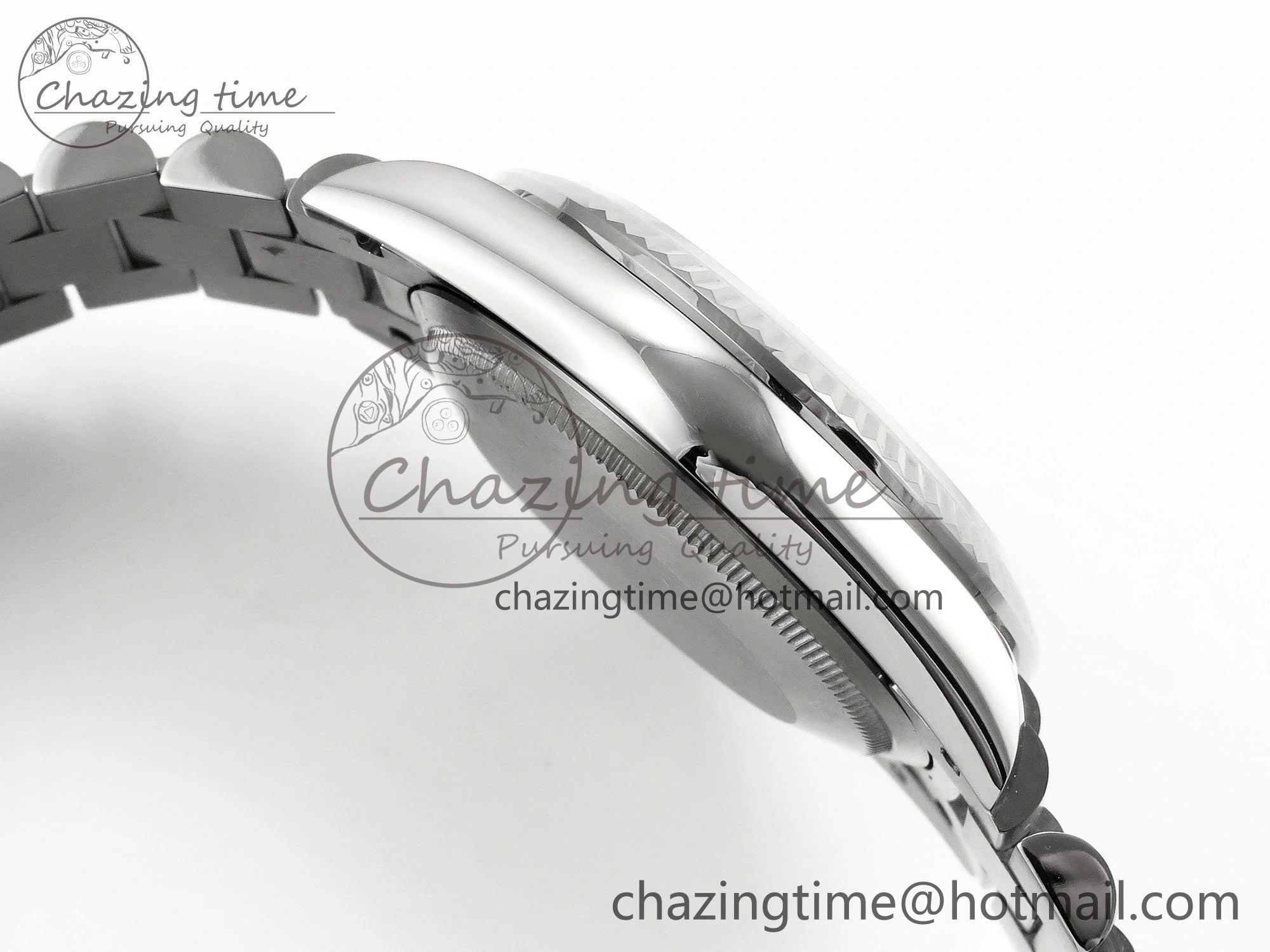 Day Date 36 SS TWSF Best Edition Diamonds Dial on SS Bracelet A2836