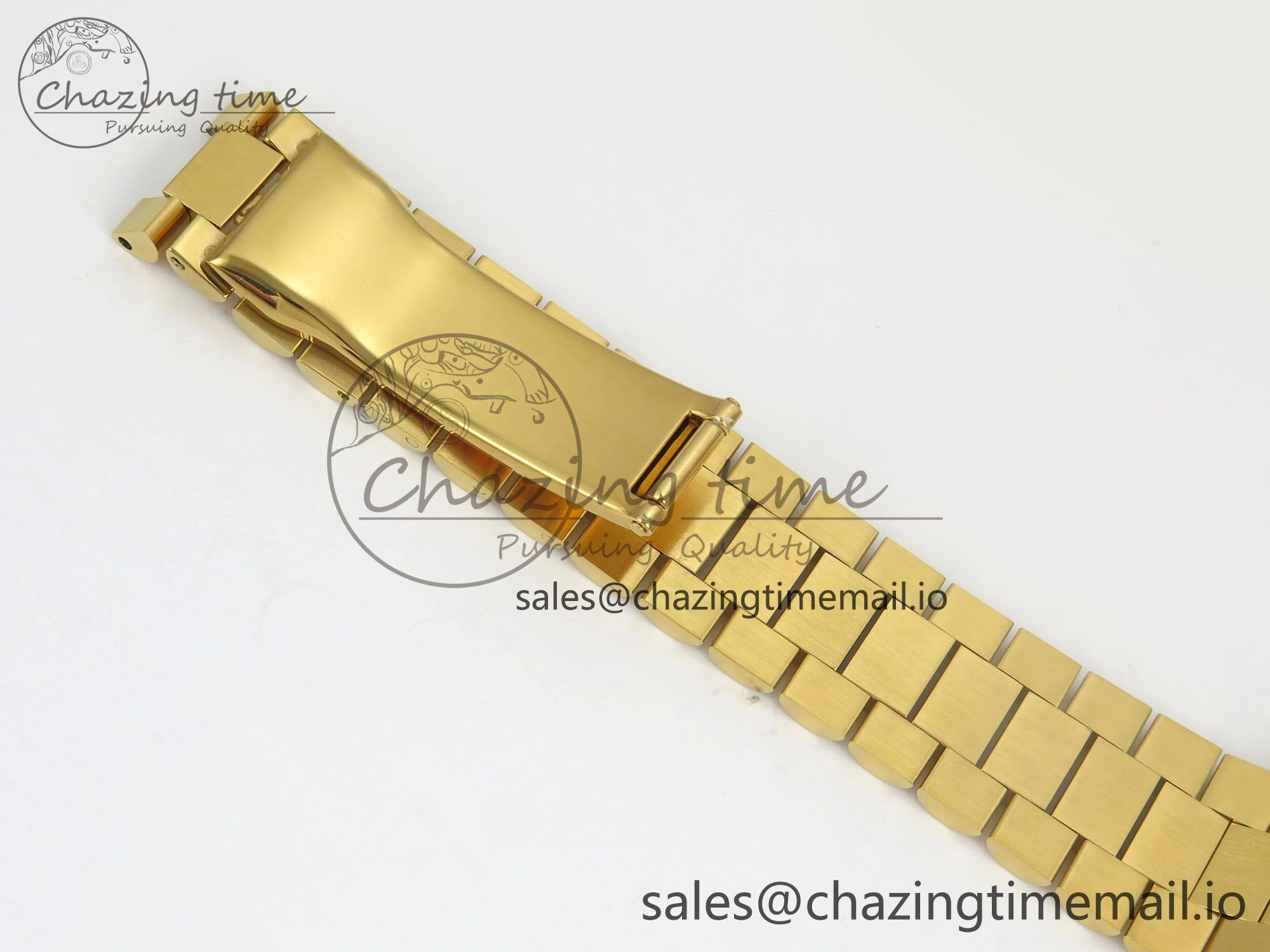 Day Date 36 YG 128238 KF 1:1 Best Edition Green Dial on President Bracelet A2836 (Gain Weight)