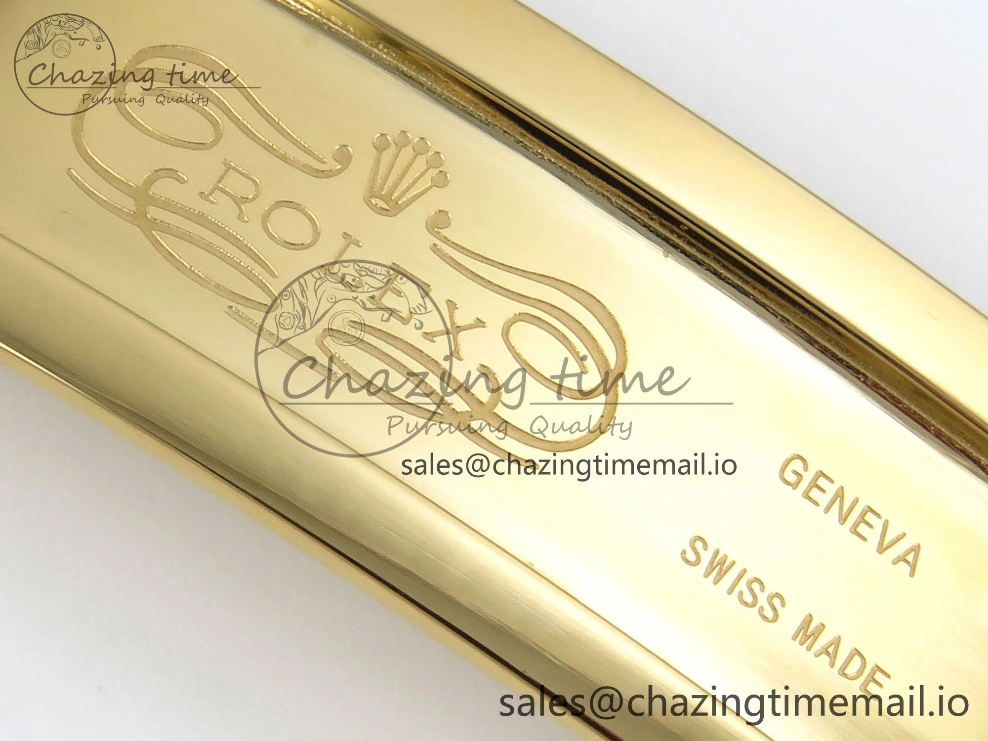 Day Date 36 YG 128238 KF 1:1 Best Edition Green Ombre Dial on President Bracelet A2836 (Gain Weight)