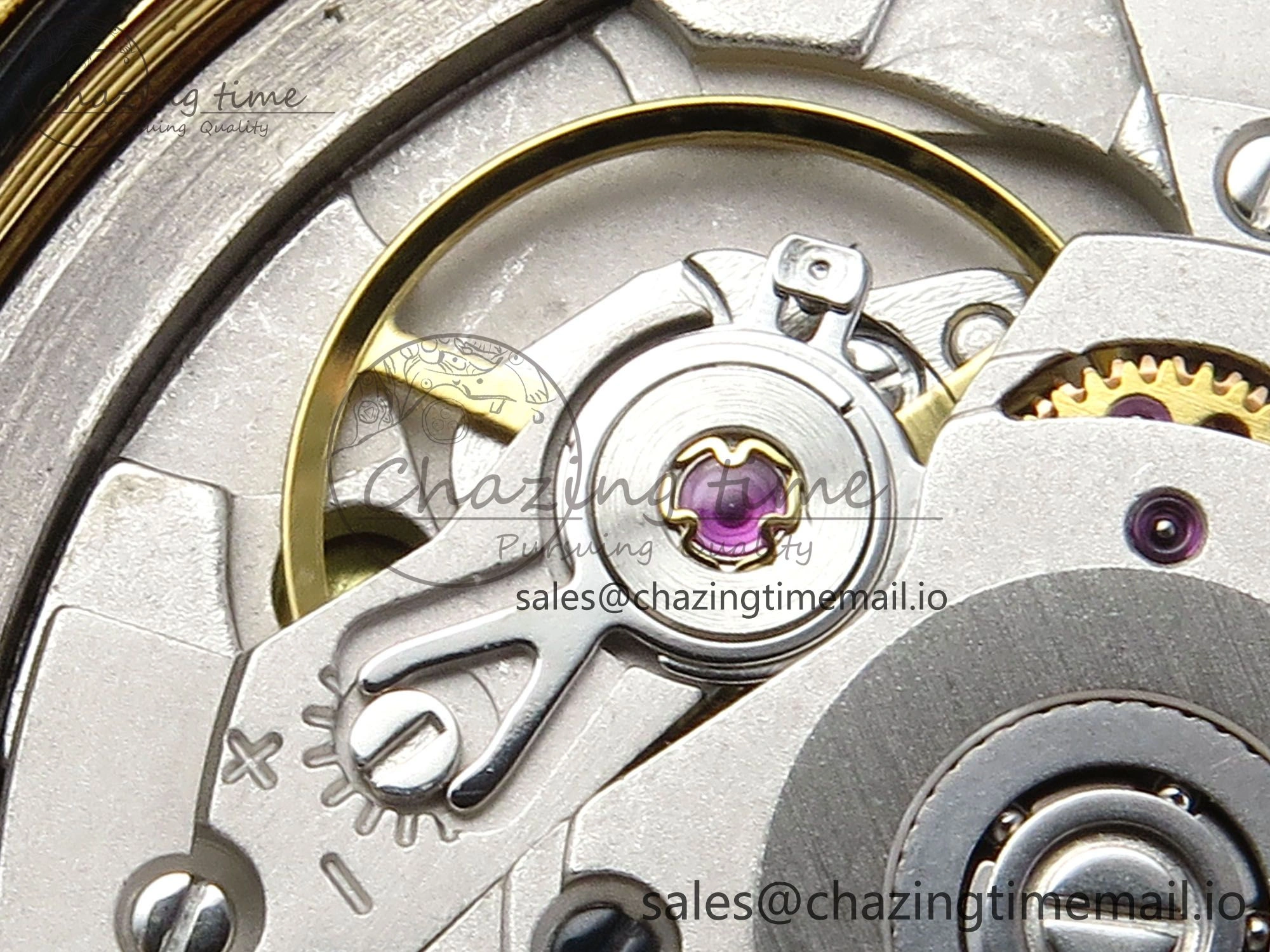 Day Date 36 YG 128238 KF 1:1 Best Edition Turquoise Dial on President Bracelet A2836 (Gain Weight)