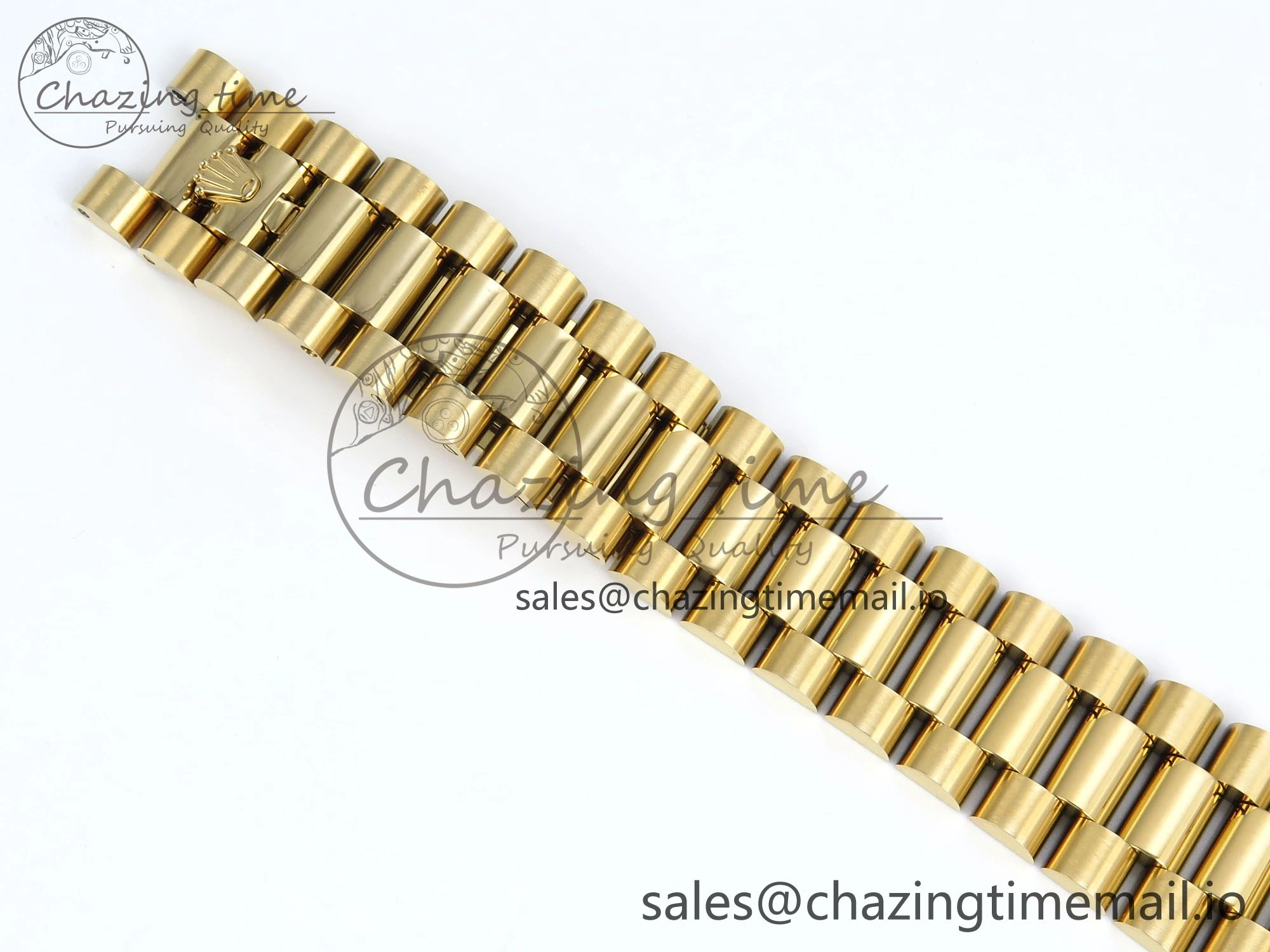 Day Date 36 YG 128238 KF 1:1 Best Edition Turquoise Dial on President Bracelet A2836 (Gain Weight)