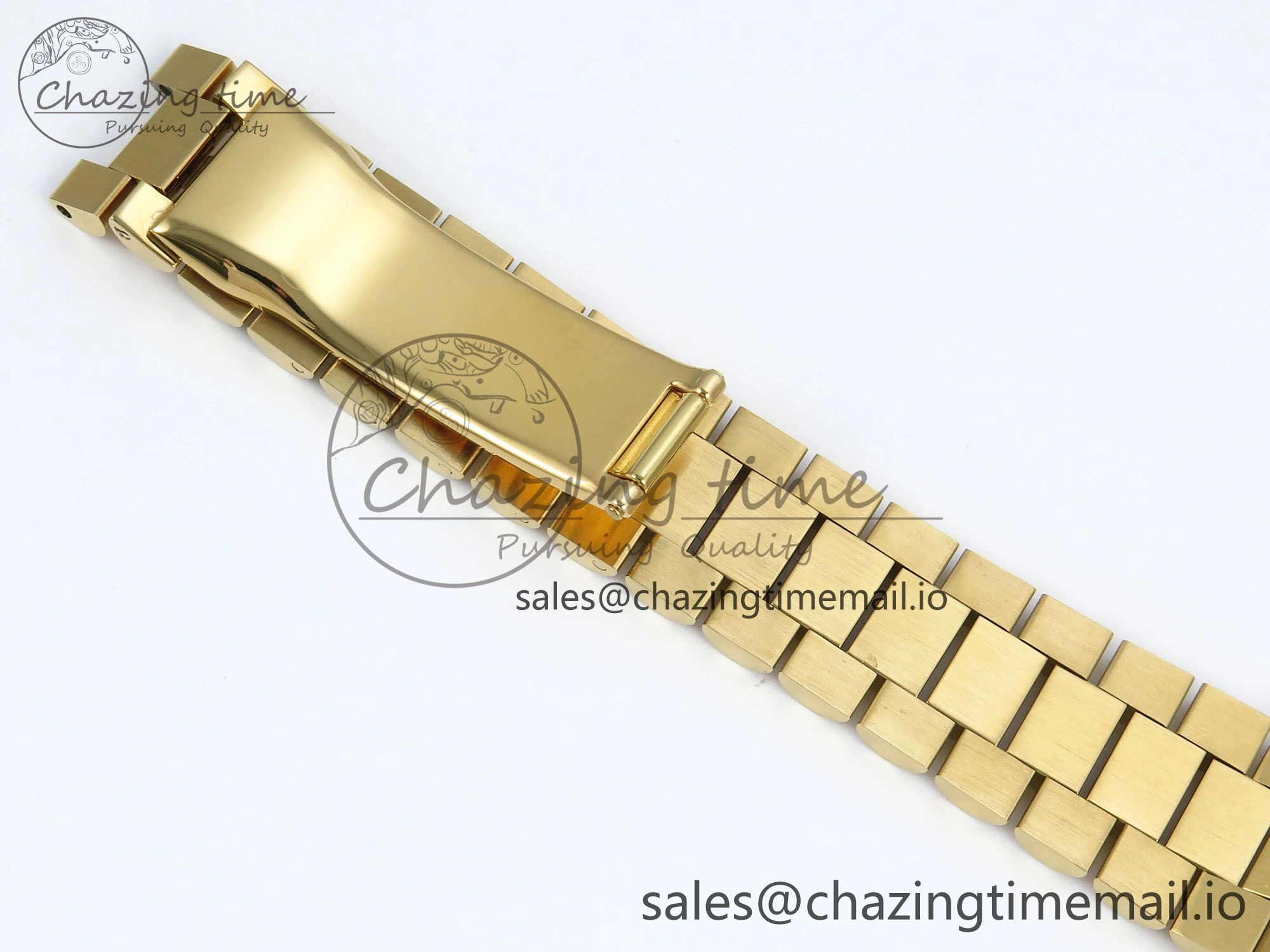 Day Date 36 YG 128238 KF 1:1 Best Edition Turquoise Dial on President Bracelet A2836 (Gain Weight)