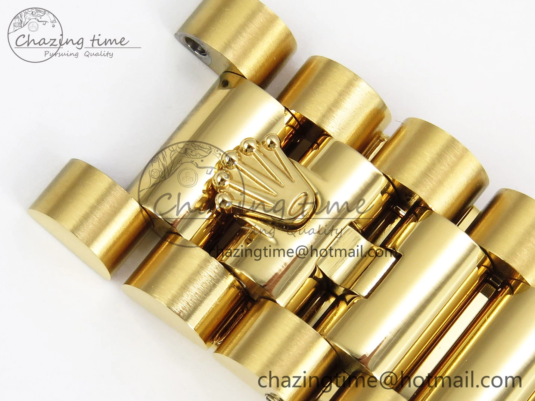 Day Date 36 YG RAF 1:1 Best Edition Green Stone Roman Dial on YG Bracelet A2836