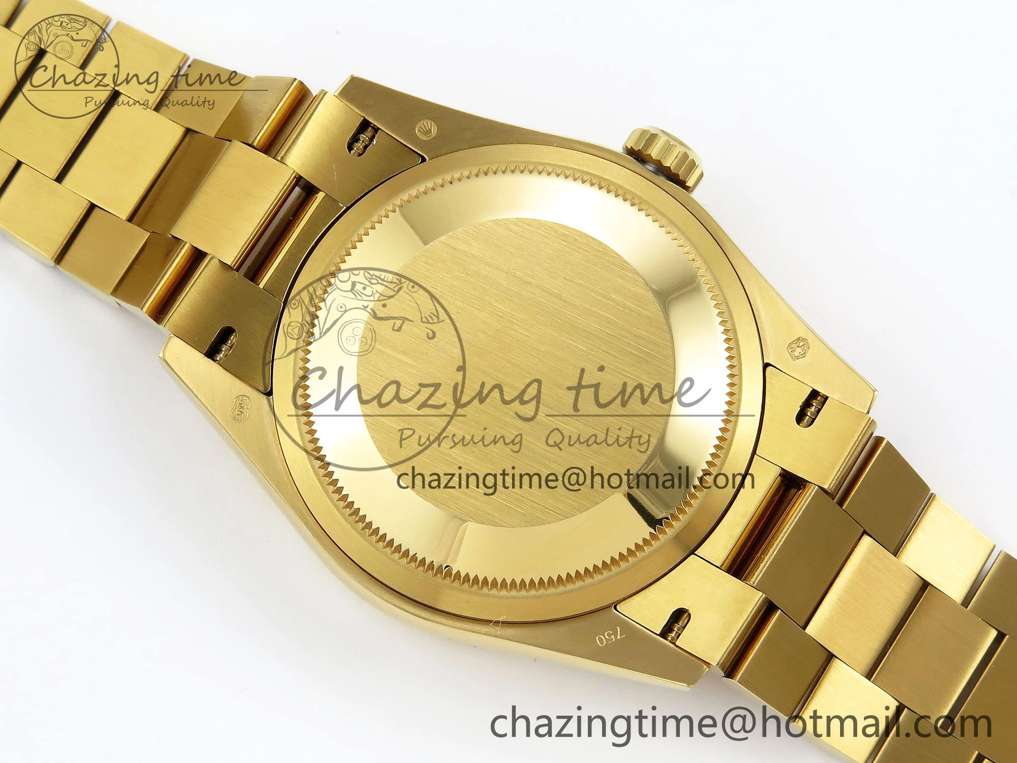 Day Date 36 YG TWSF Best Edition Diamonds Dial on YG Bracelet A2836