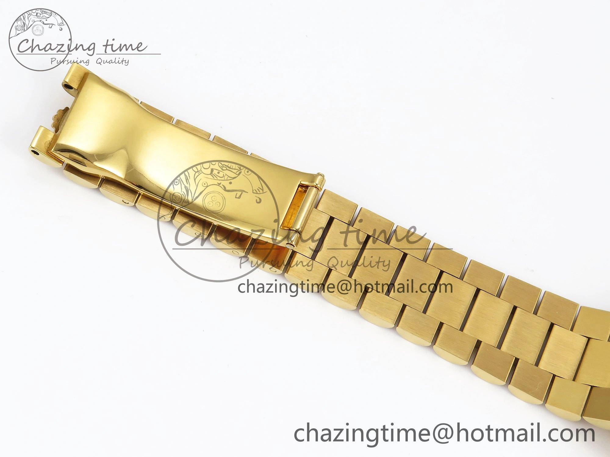 Day Date 36 YG TWSF Best Edition Diamonds Dial on YG Bracelet A2836