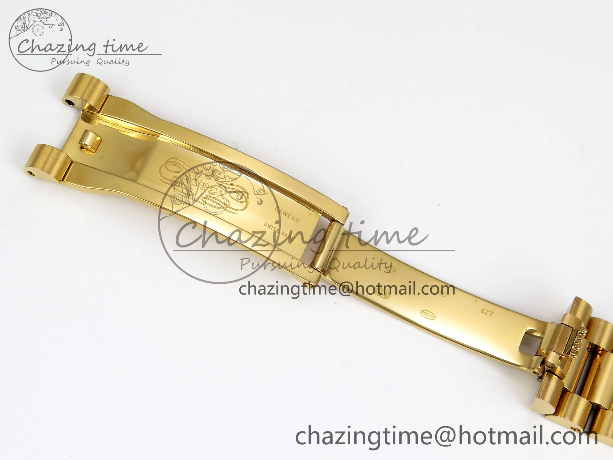 Day Date 36 YG TWSF Best Edition Diamonds Dial on YG Bracelet A2836