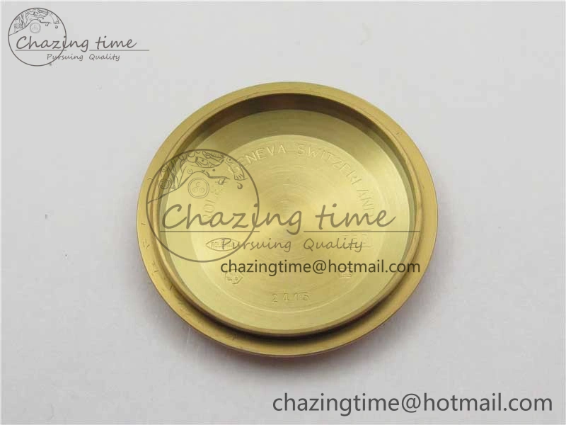Day-Date 36mm 128235 RG Crystal BP Best Edition RG Crystal Marker Dial on RG President Bracelet A2836