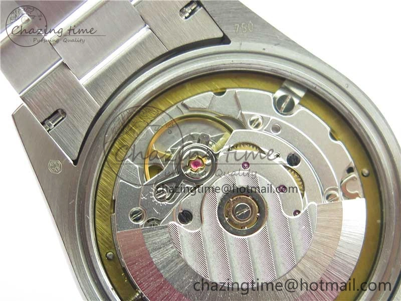 Day-Date 36mm 128239 SS Crystal BP Best Edition Blue Crystal Marker Dial on SS President Bracelet A2836