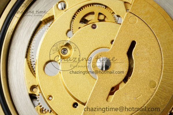 Day Date 40 228238 YG JDF 1:1 Best Edition Green Dial on YG Bracelet A23J