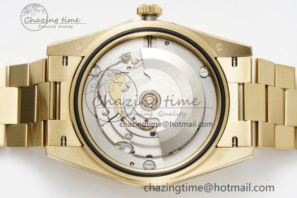 Day Date 40 228238 YG JDF 1:1 Best Edition Green Dial on YG Bracelet A2836
