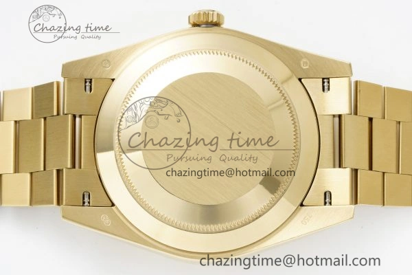 Day Date 40 228238 YG JDF 1:1 Best Edition Green Dial on YG Bracelet VR3255