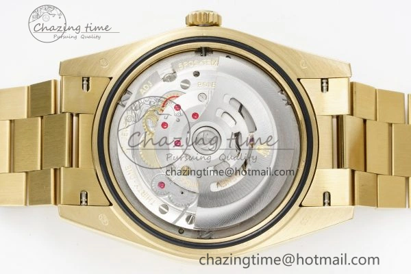 Day Date 40 228238 YG JDF 1:1 Best Edition Green Dial on YG Bracelet VR3255