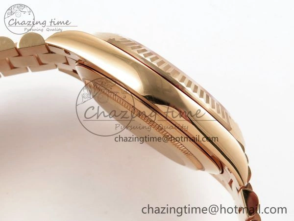 Day Date 40 RG 228235 ARF 1:1 Best Edition Green Roman Dial on President Bracelet VR3255 (Gain Weight）