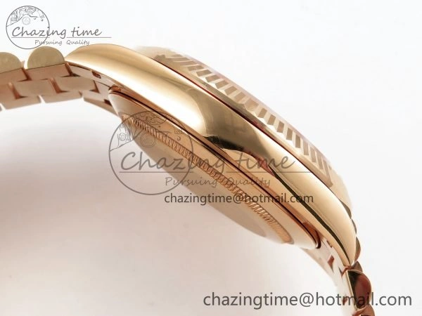 Day Date 40 RG 228235 ARF 1:1 Best Edition Green Roman Dial on President Bracelet VR3255