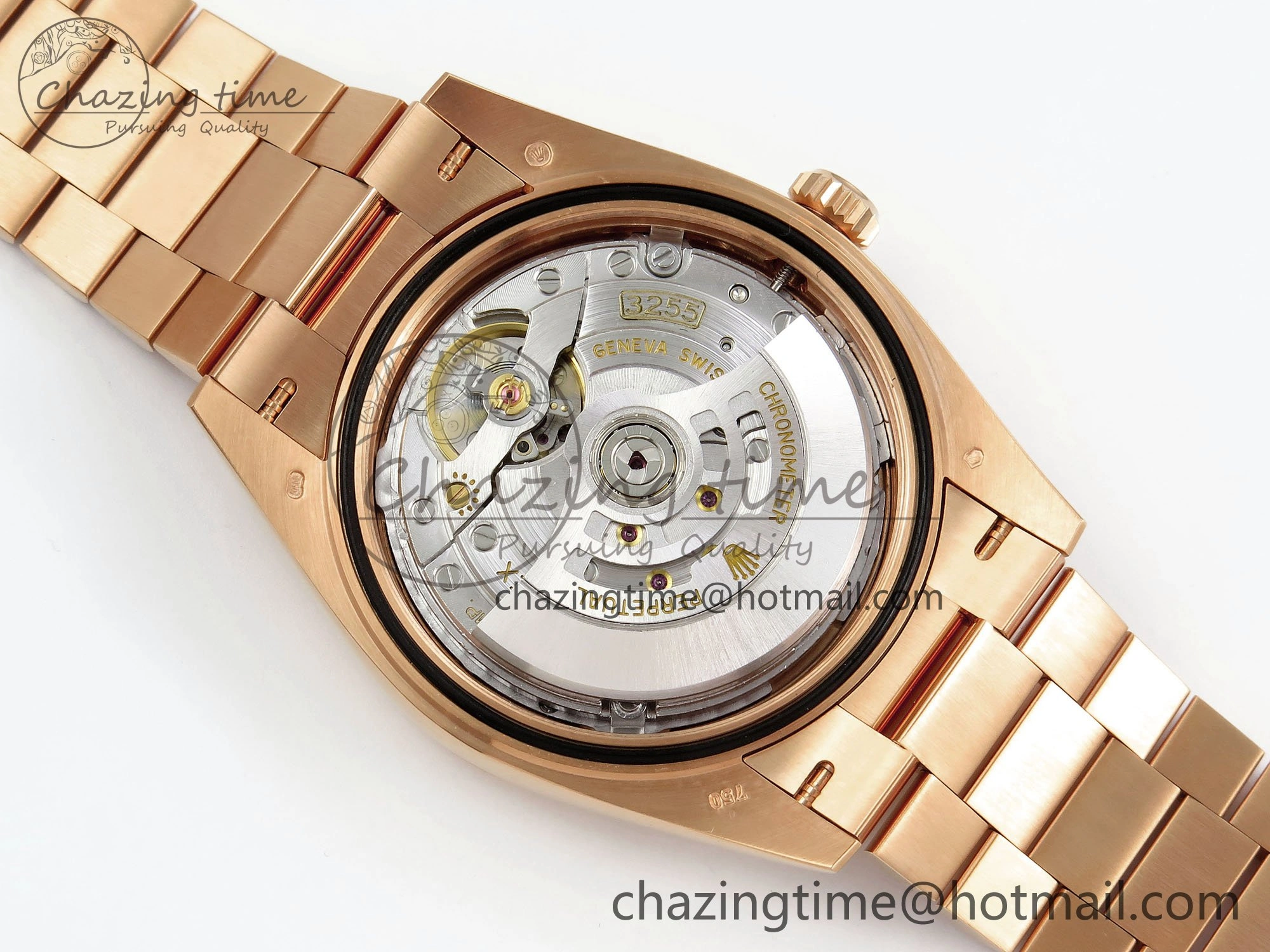 Day Date 40 RG 228235 ARF 1:1 Best Edition Green Roman Dial on President Bracelet VR3255