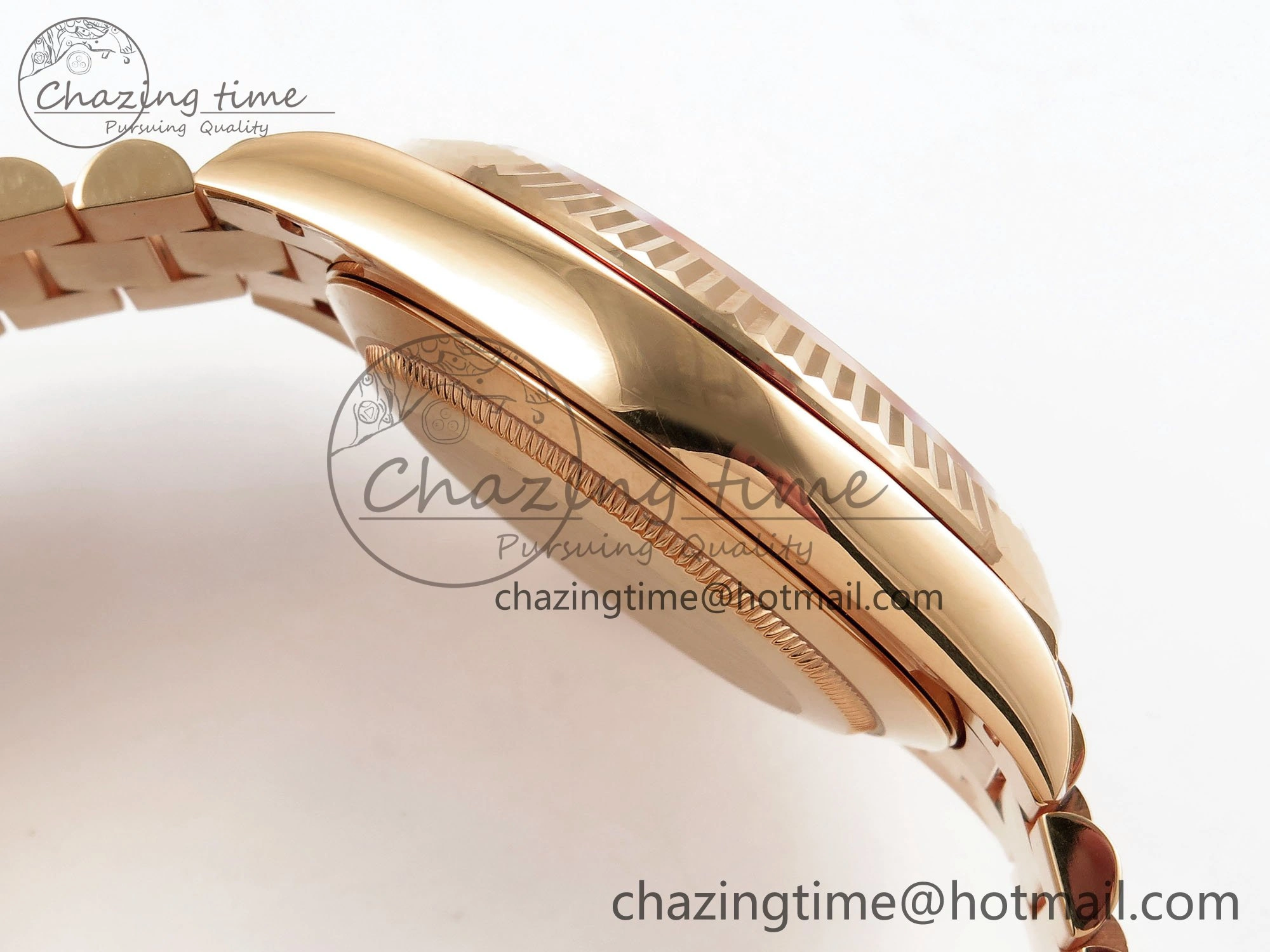 Day Date 40 RG 228235 ARF 1:1 Best Edition RG Roman Dial on President Bracelet VR3255