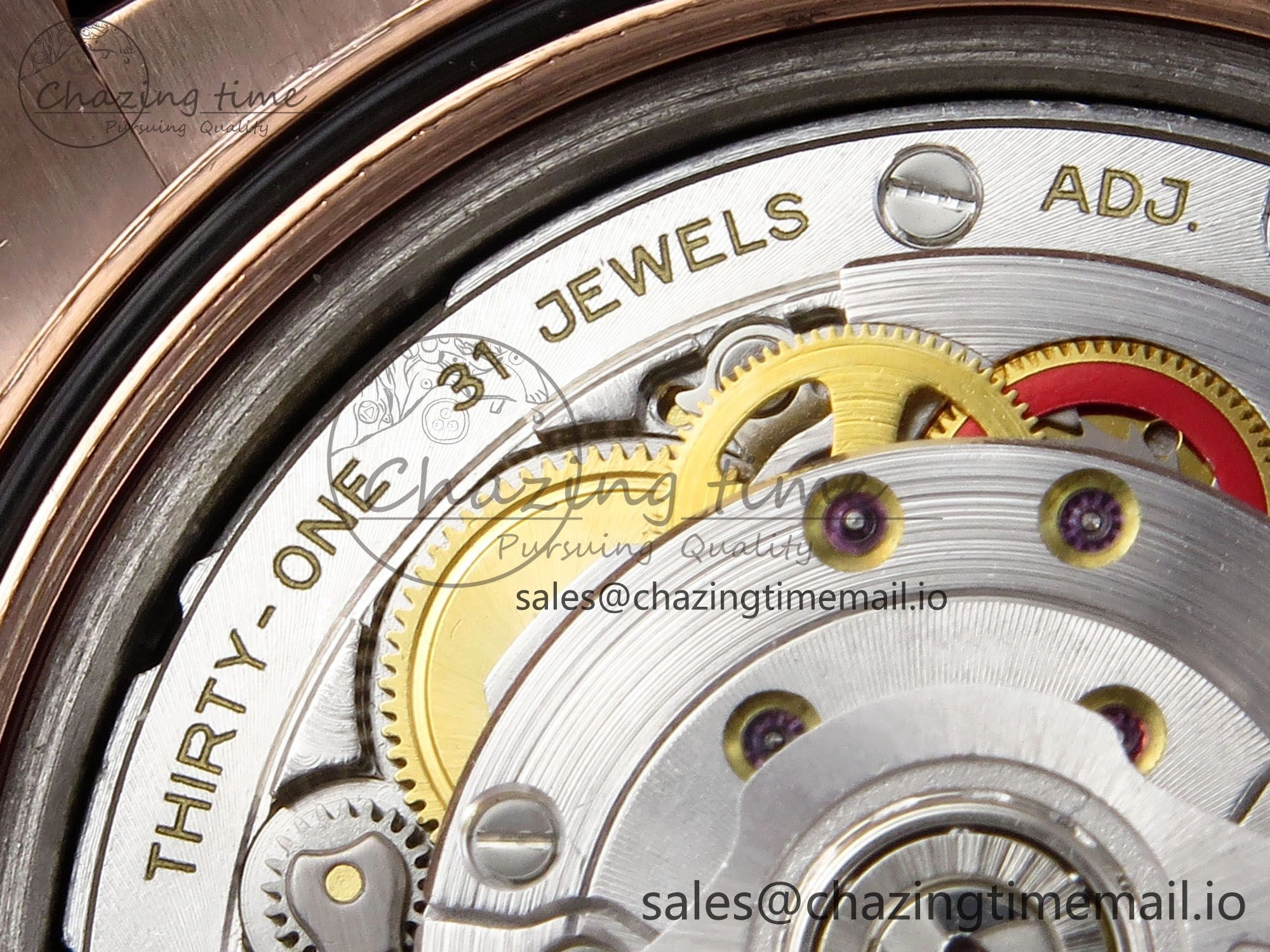 Day Date 40 RG 228235 KF 1:1 Best Edition RG Crystal Dial on President Bracelet VR3255 (Gain Weight)
