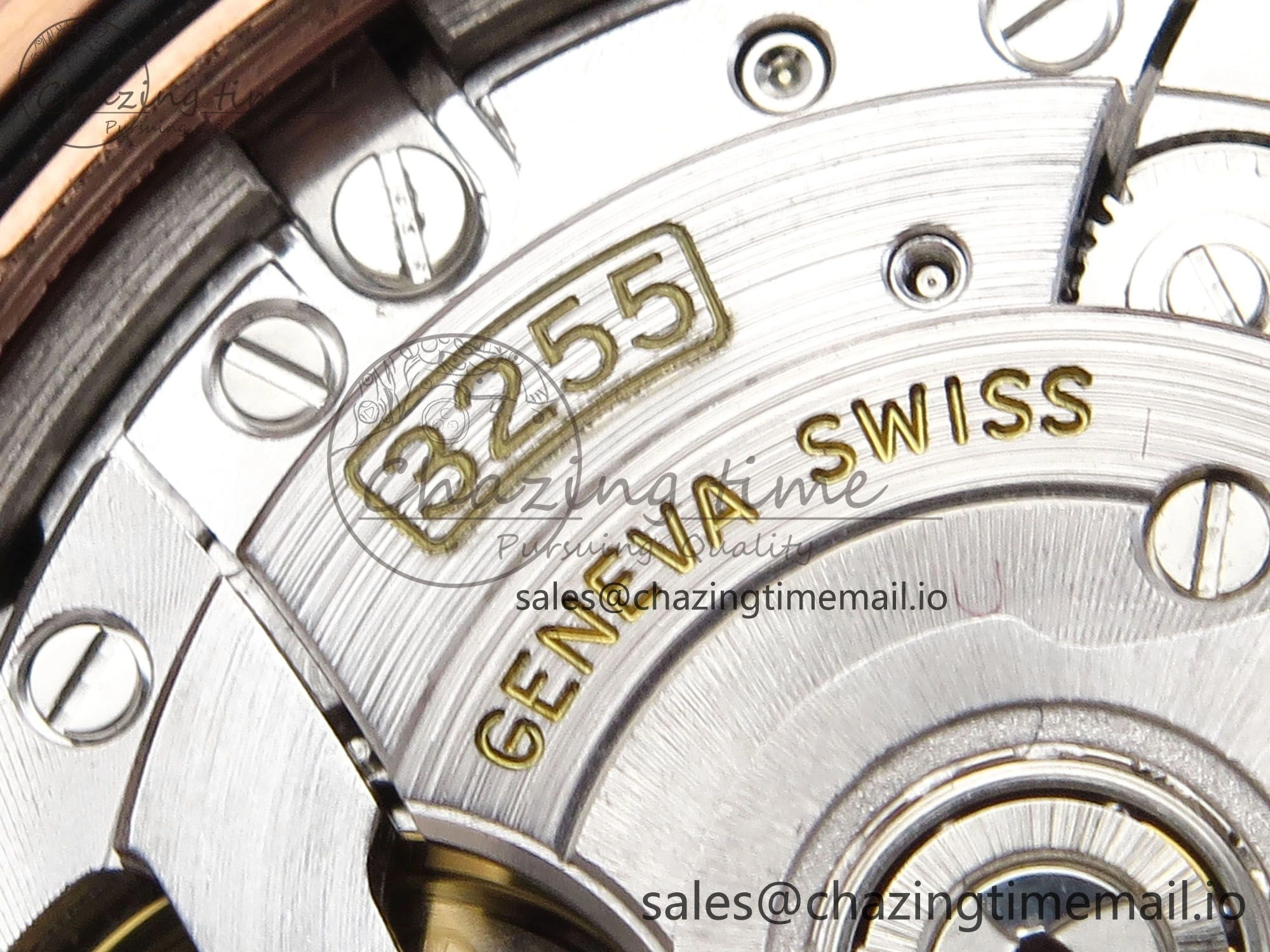 Day Date 40 RG 228235 KF 1:1 Best Edition RG Crystal Dial on President Bracelet VR3255 (Gain Weight)