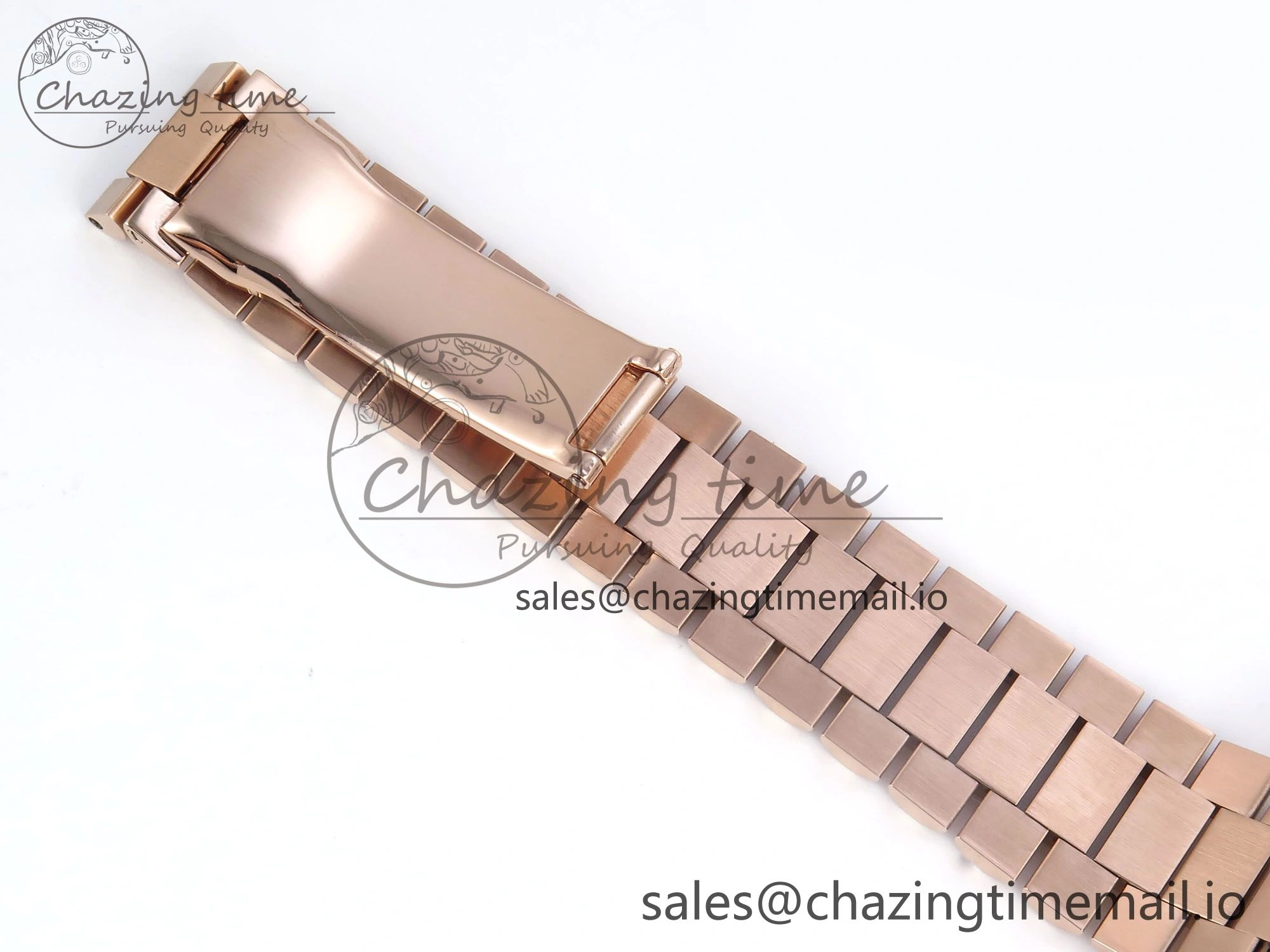Day Date 40 RG 228235 KF 1:1 Best Edition RG Crystal Dial on President Bracelet VR3255 (Gain Weight)