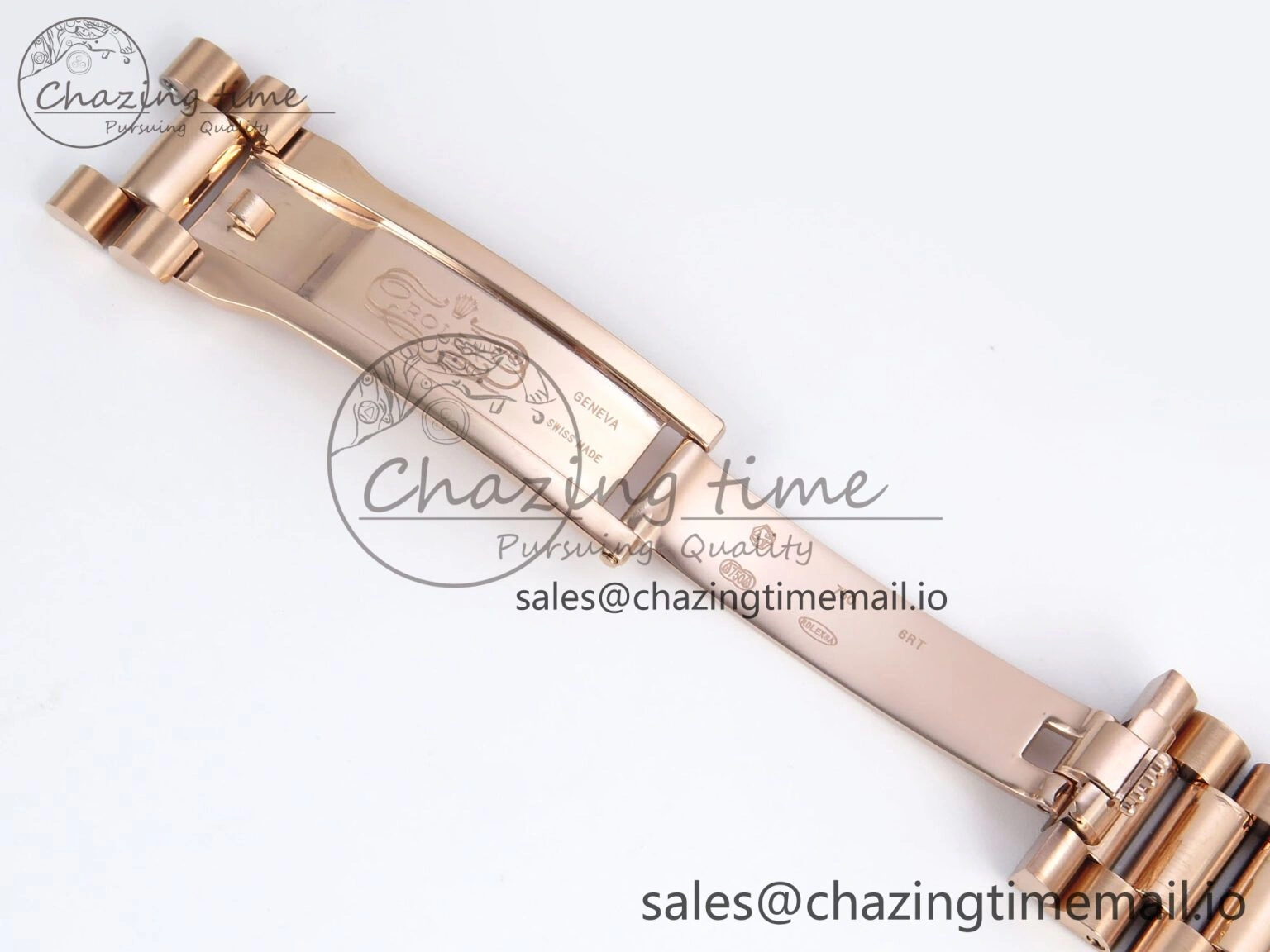 Day Date 40 RG 228235 KF 1:1 Best Edition RG Crystal Dial on President Bracelet VR3255 (Gain Weight)
