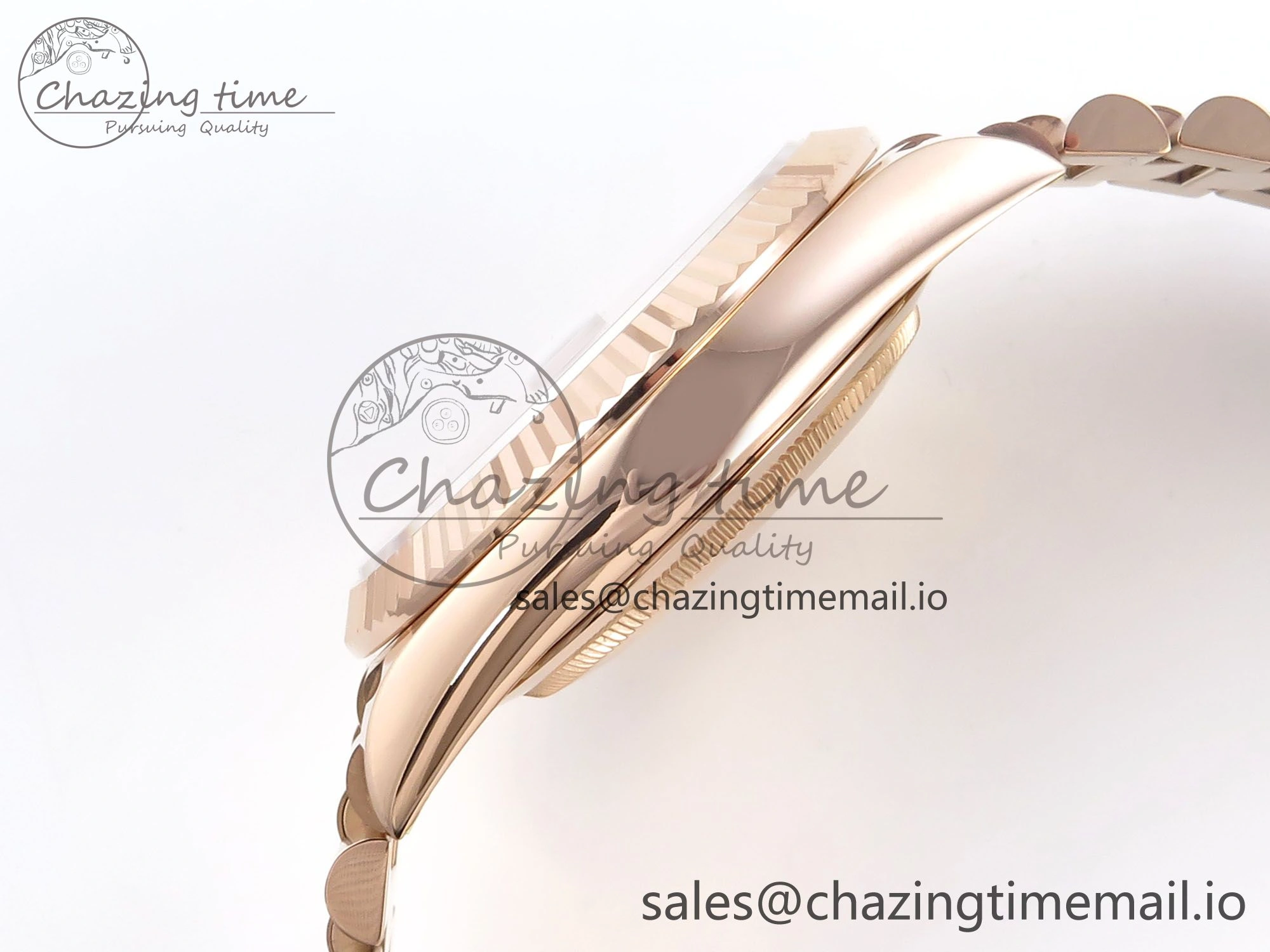Day Date 40 RG 228235 Noob 1:1 Best Edition Brown Roman Dial on President Bracelet A2836 (Gain Weight)