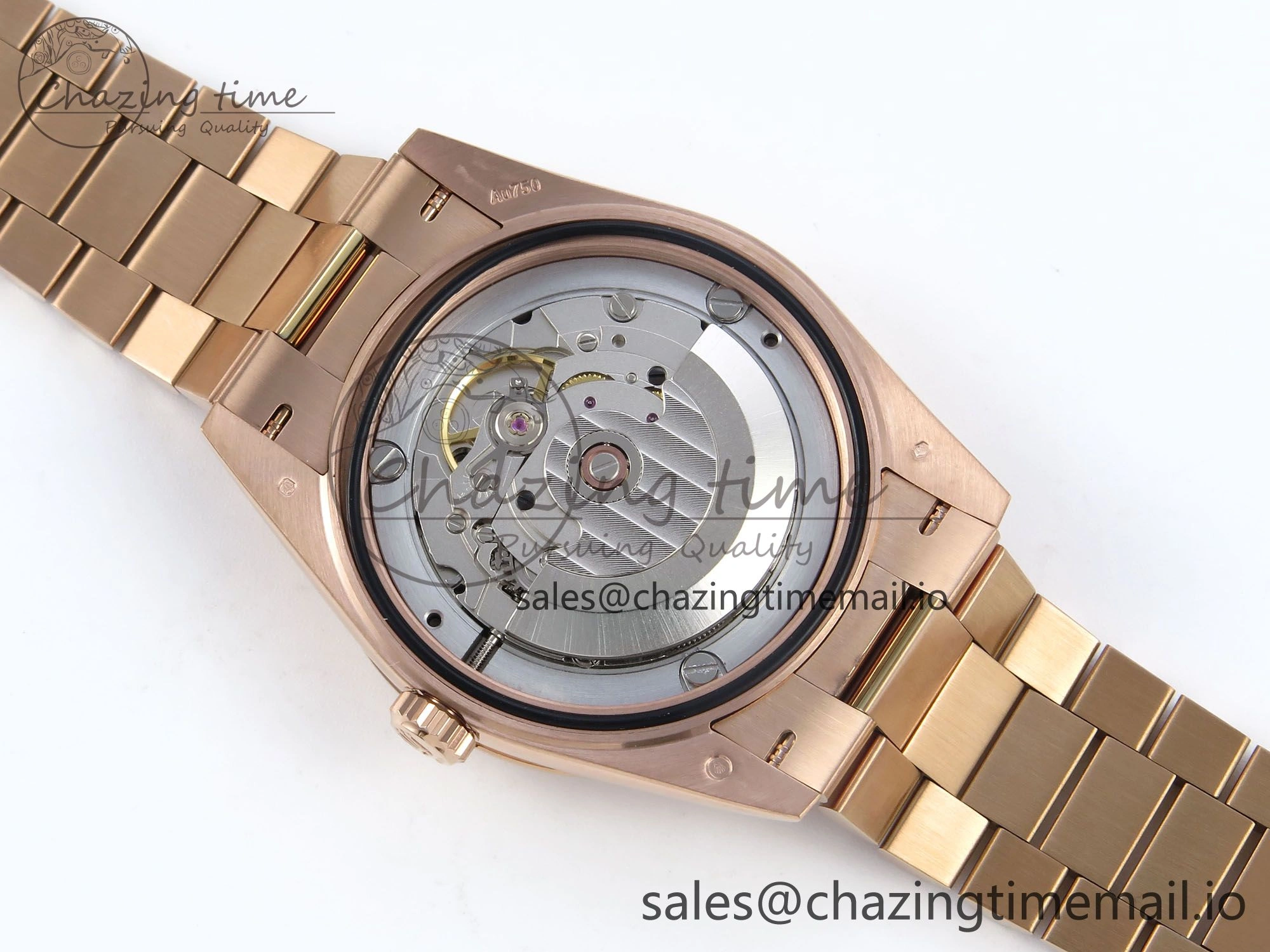 Day Date 40 RG 228235 Noob 1:1 Best Edition Dark Gray Roman Dial on President Bracelet A2836 (Gain Weight)