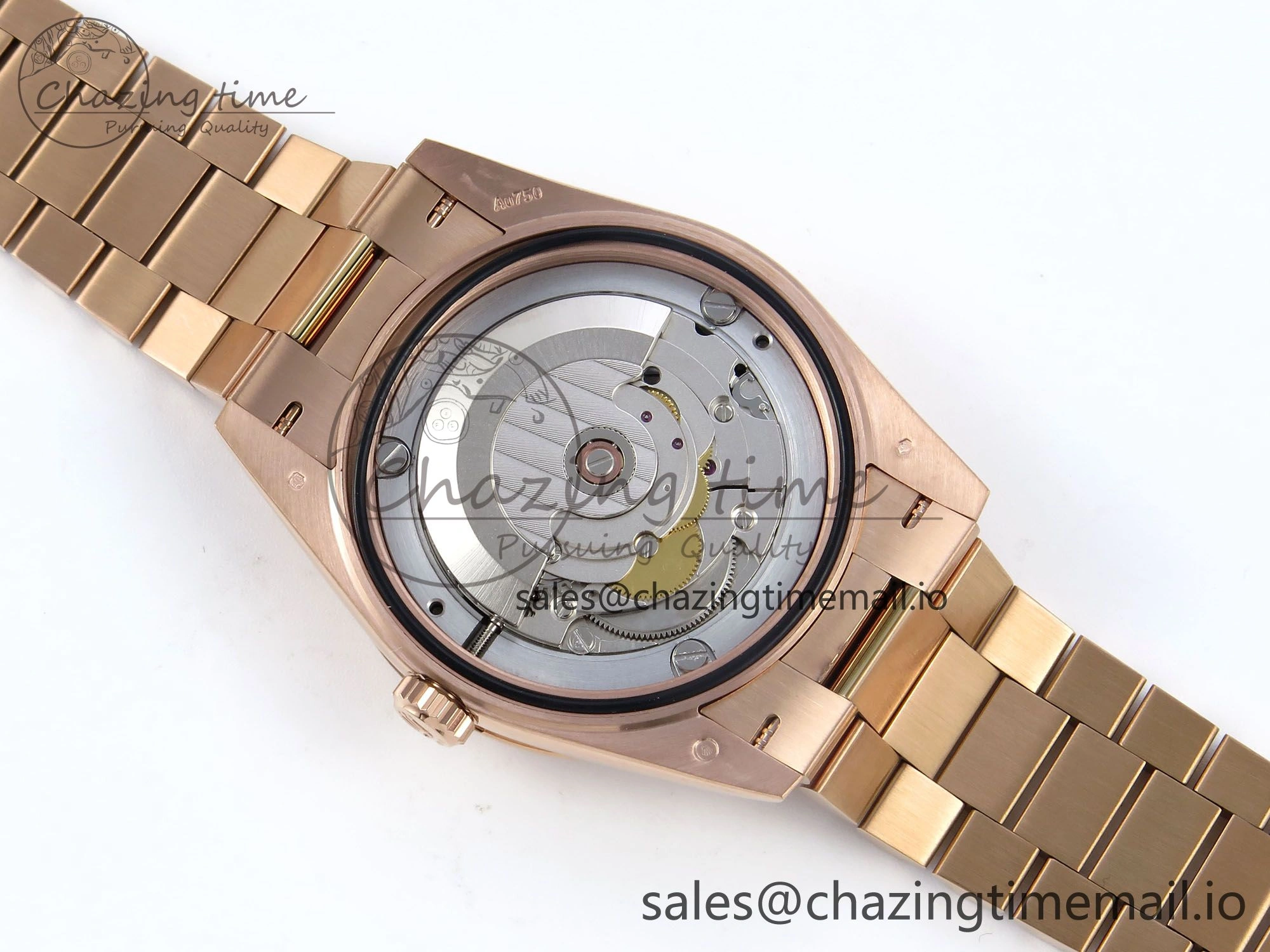Day Date 40 RG 228235 Noob 1:1 Best Edition Dark Gray Roman Dial on President Bracelet A2836 (Gain Weight)