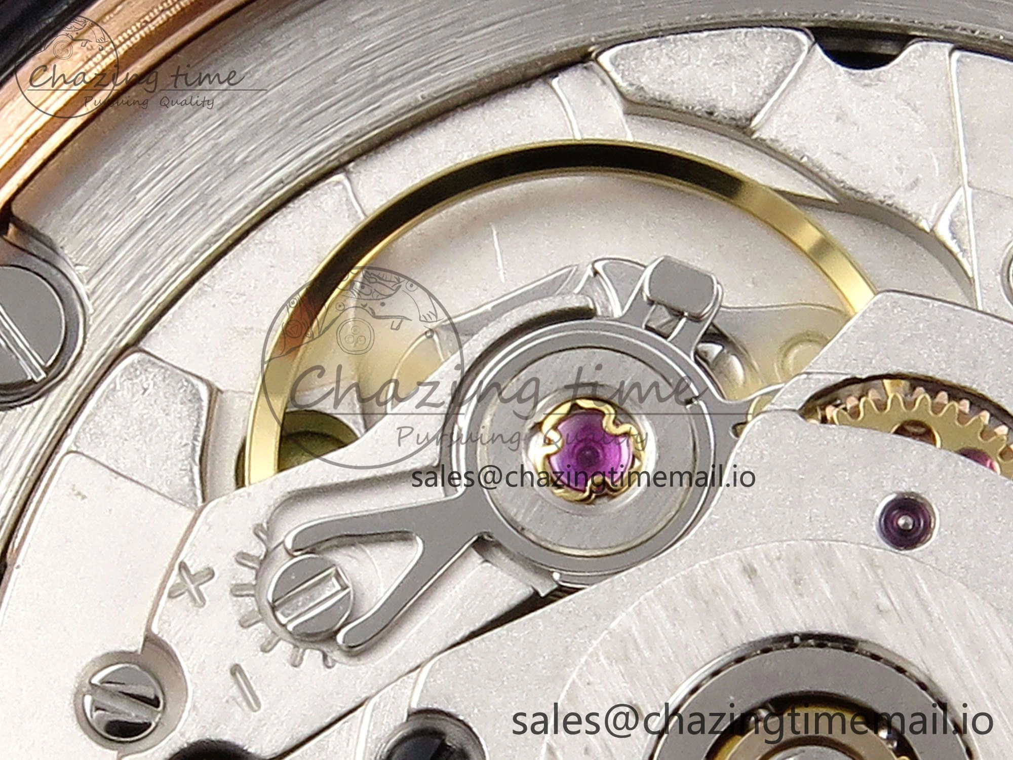 Day Date 40 RG 228235 QF 1:1 Best Edition Blue Dial Crystal Markers on President Bracelet VR2836