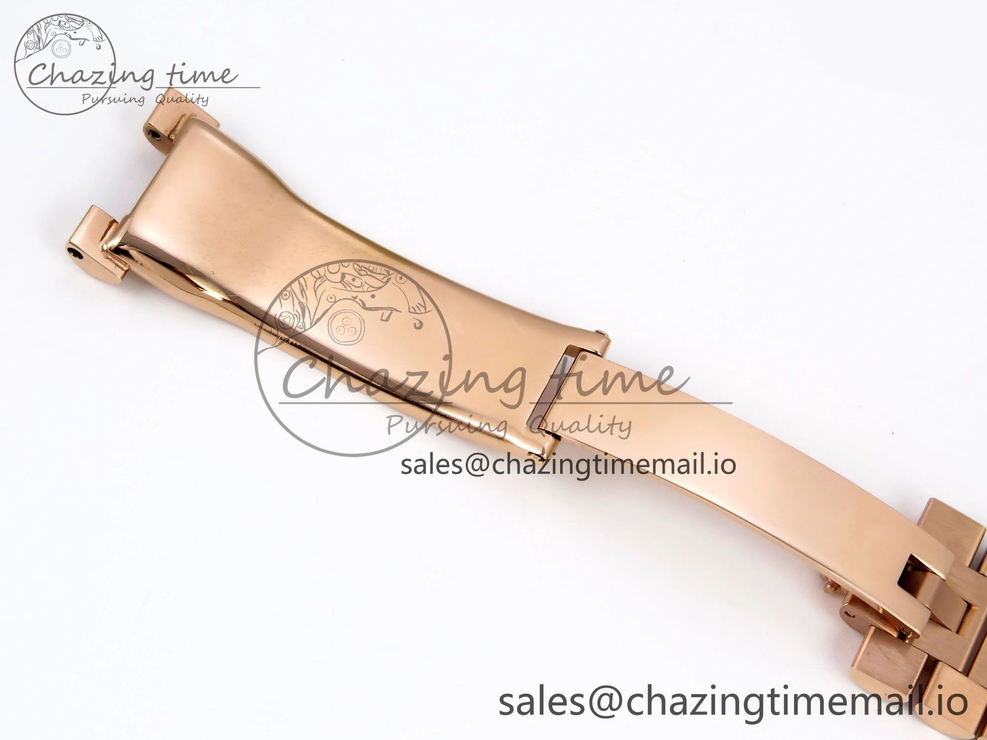 Day Date 40 RG 228235 QF 1:1 Best Edition Blue Dial Crystal Markers on President Bracelet VR2836