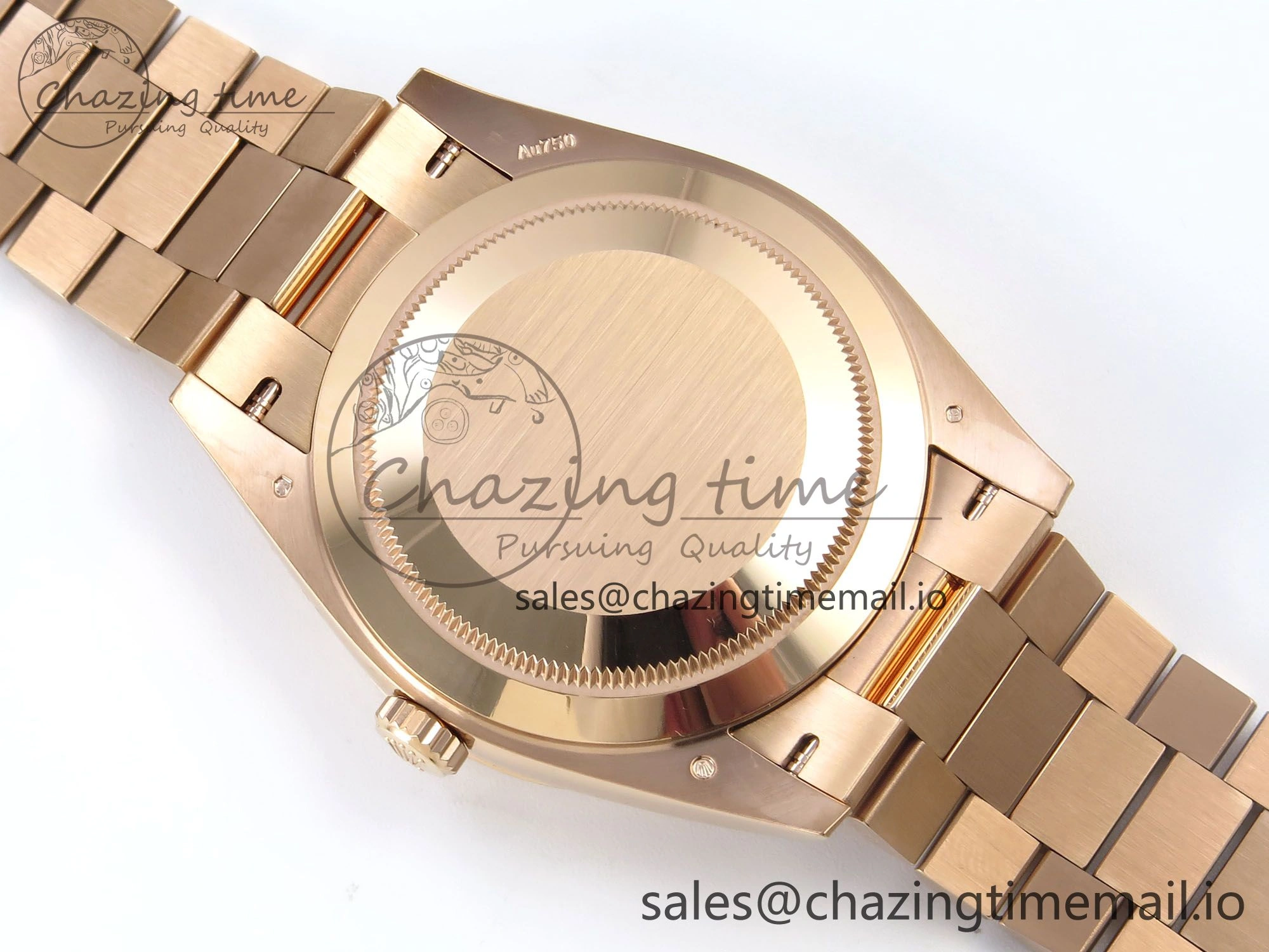 Day Date 40 RG 228235 THBF 1:1 Best Edition Black Crystal Dial on President Bracelet VR3255 V3 (Gain Weight)