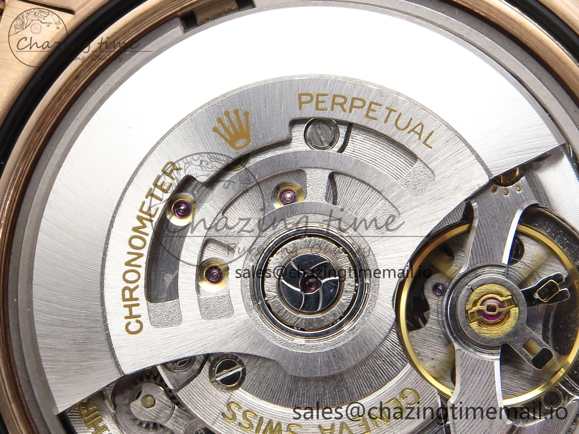 Day Date 40 RG 228235 THBF 1:1 Best Edition Black Crystal Dial on President Bracelet VR3255 V3 (Gain Weight)