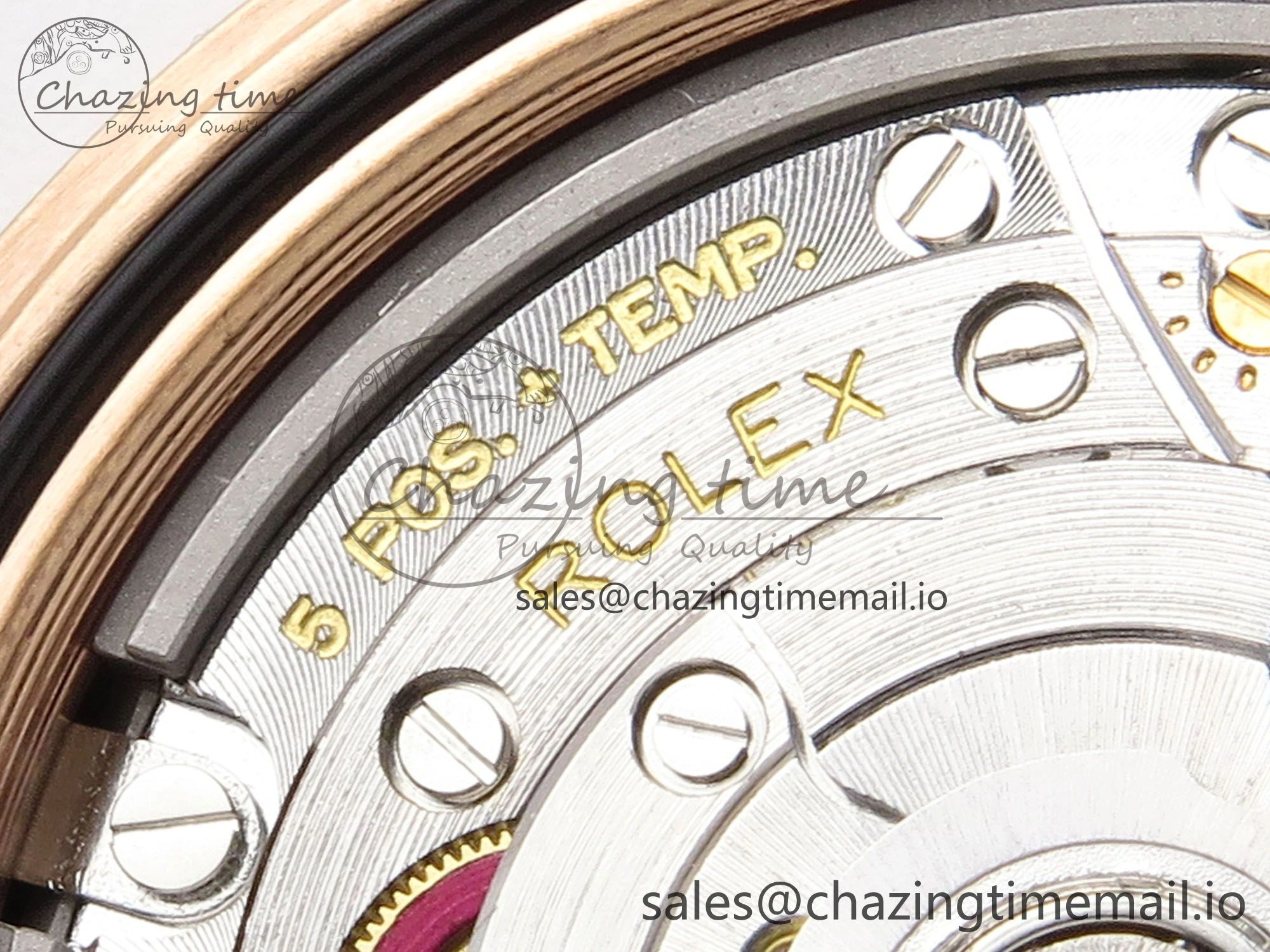 Day Date 40 RG 228235 THBF 1:1 Best Edition Black Crystal Dial on President Bracelet VR3255 V3 (Gain Weight)