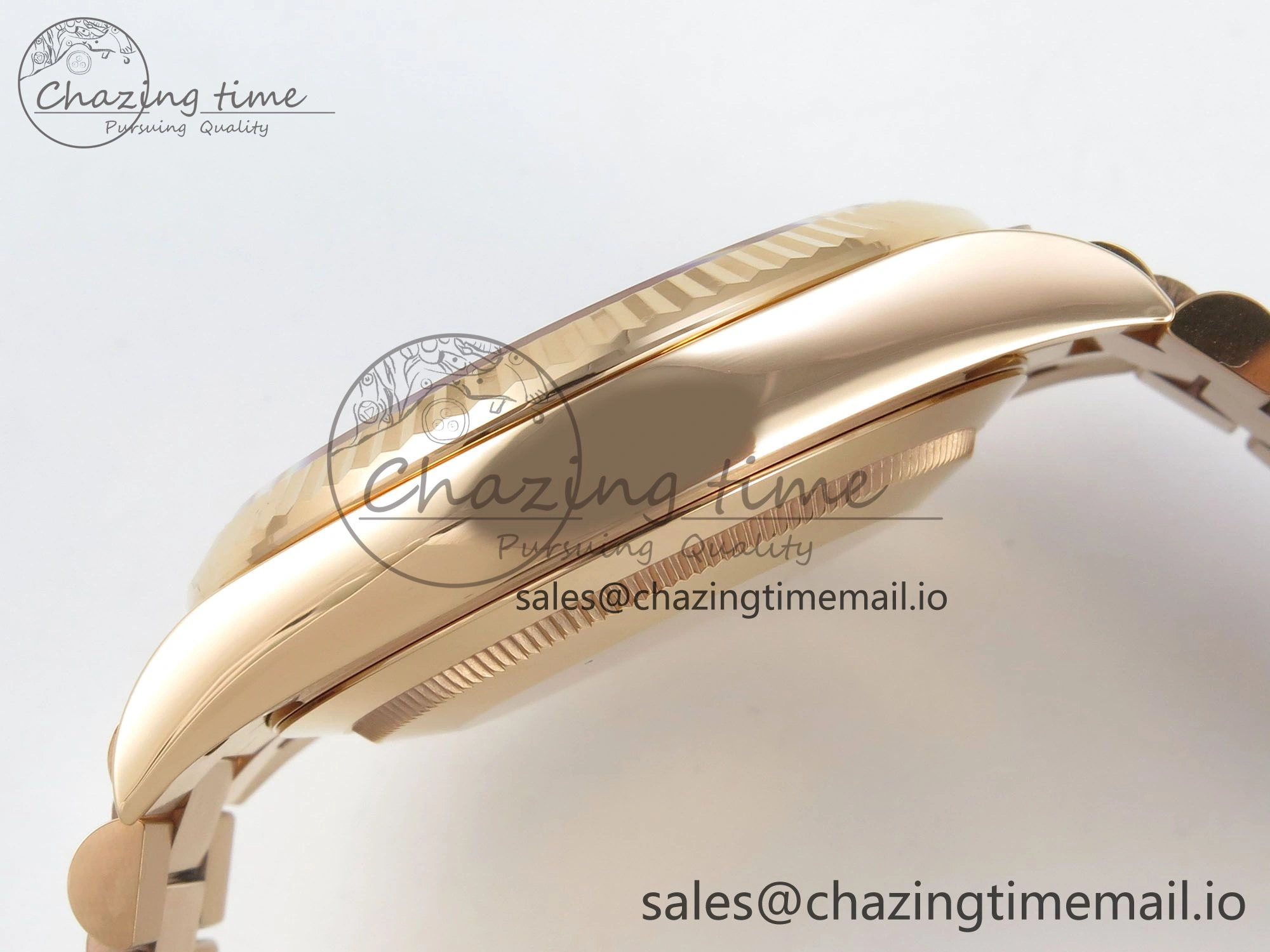 Day Date 40 RG 228235 THBF 1:1 Best Edition Brown Roman Dial on President Bracelet VR3255 V3 (Gain Weight)