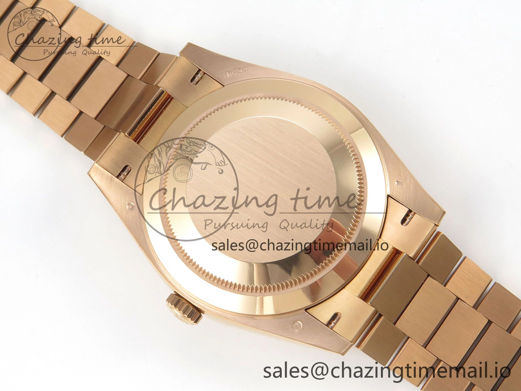 Day Date 40 RG 228235 THBF 1:1 Best Edition Brown Roman Dial on President Bracelet VR3255 V3 (Gain Weight)