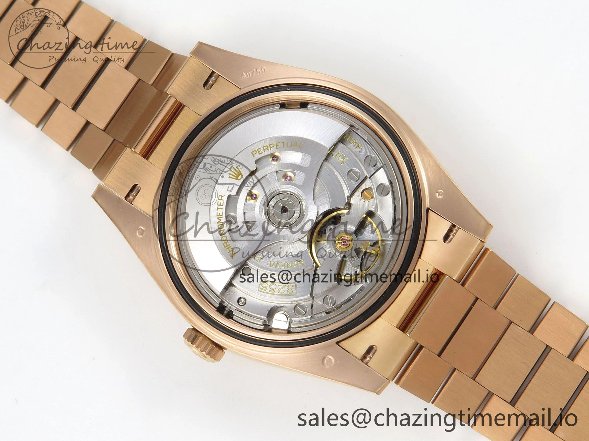 Day Date 40 RG 228235 THBF 1:1 Best Edition Brown Roman Dial on President Bracelet VR3255 V3 (Gain Weight)