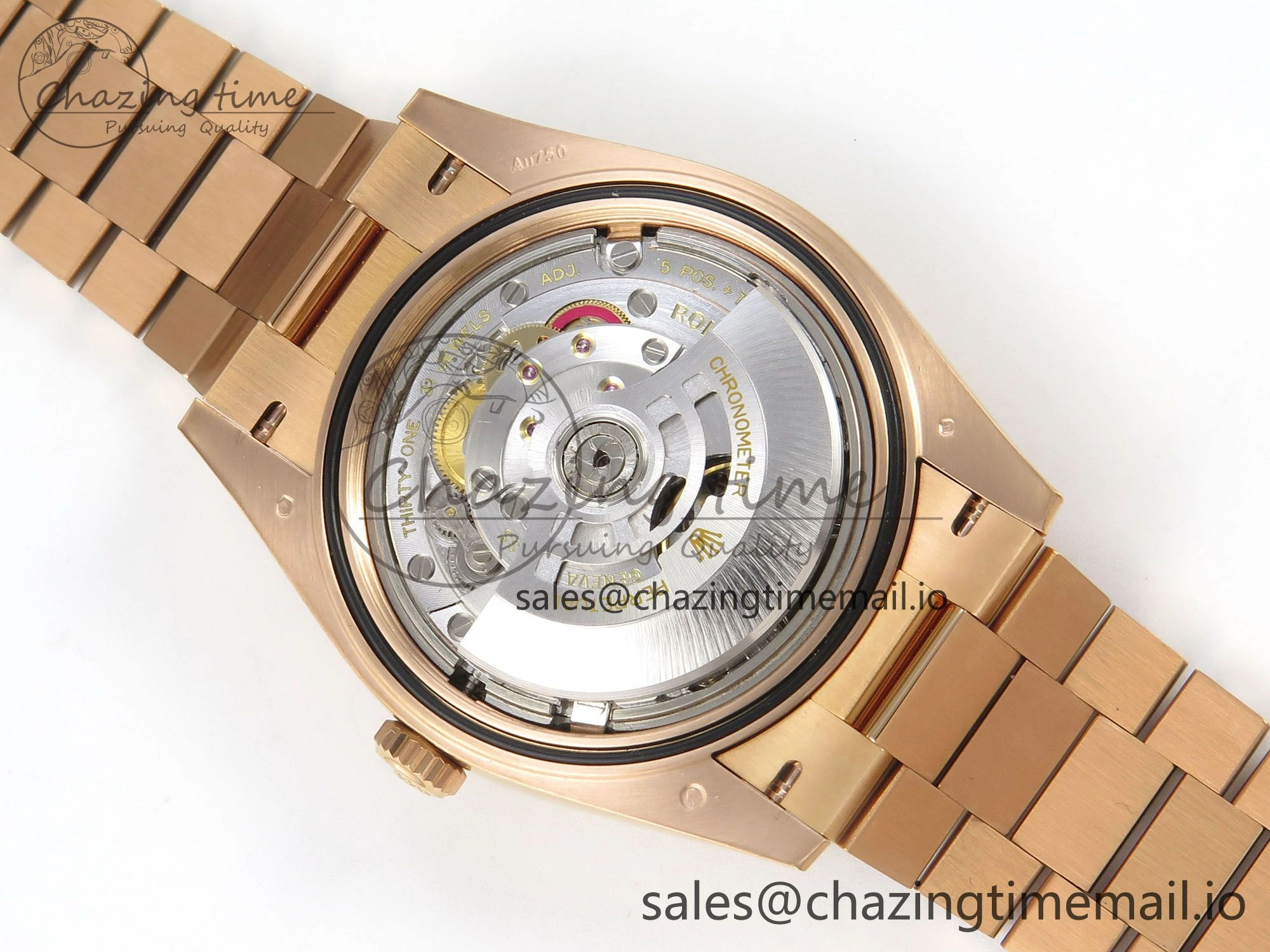 Day Date 40 RG 228235 THBF 1:1 Best Edition Brown Roman Dial on President Bracelet VR3255 V3 (Gain Weight)
