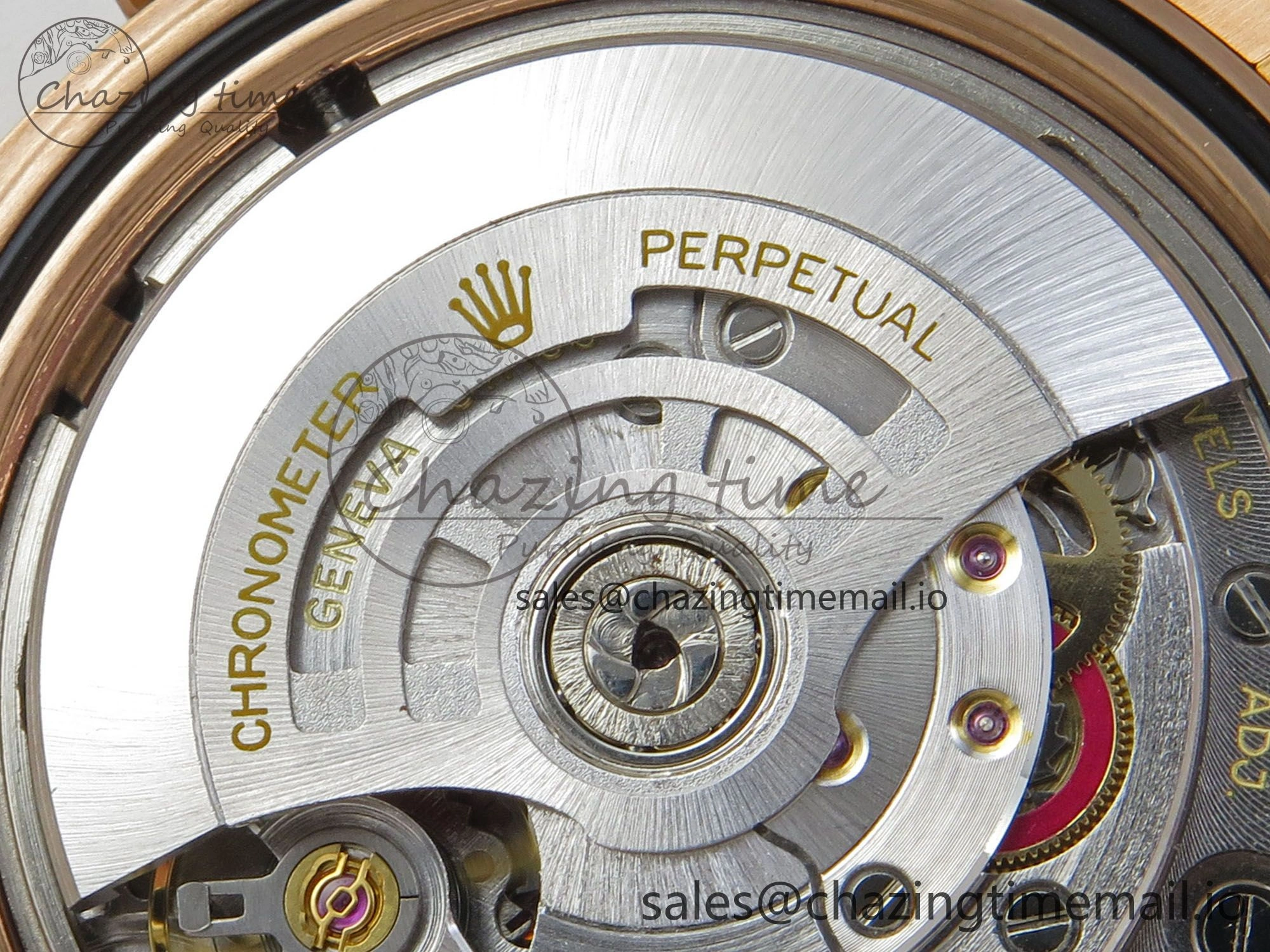Day Date 40 RG 228235 THBF 1:1 Best Edition Brown Roman Dial on President Bracelet VR3255 V3 (Gain Weight)