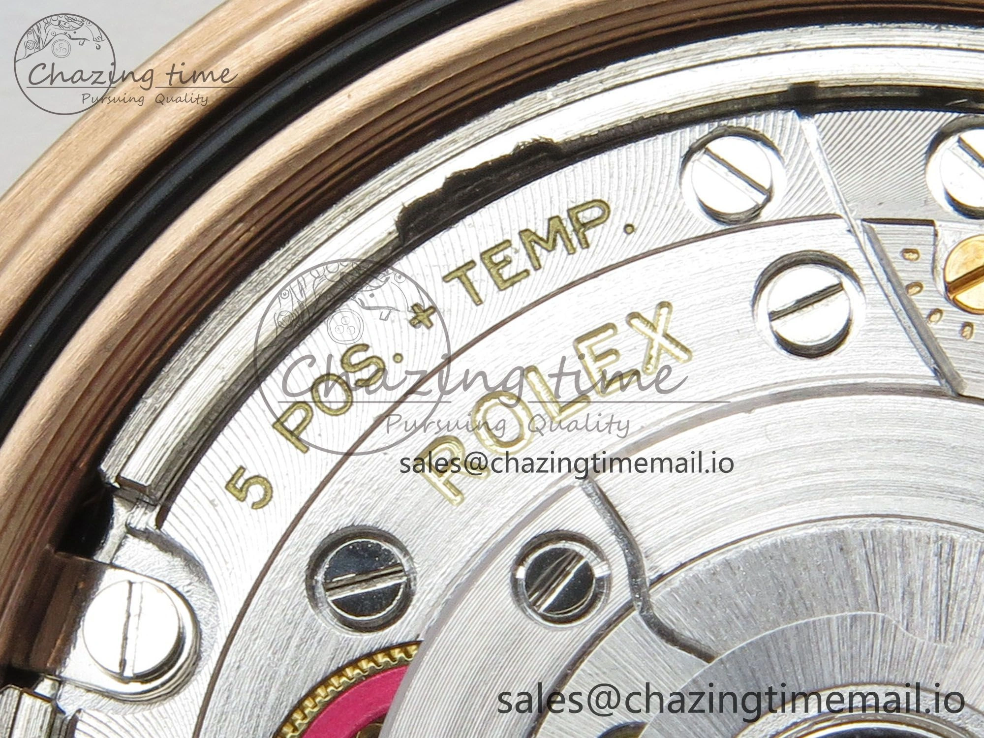 Day Date 40 RG 228235 THBF 1:1 Best Edition Brown Roman Dial on President Bracelet VR3255 V3 (Gain Weight)