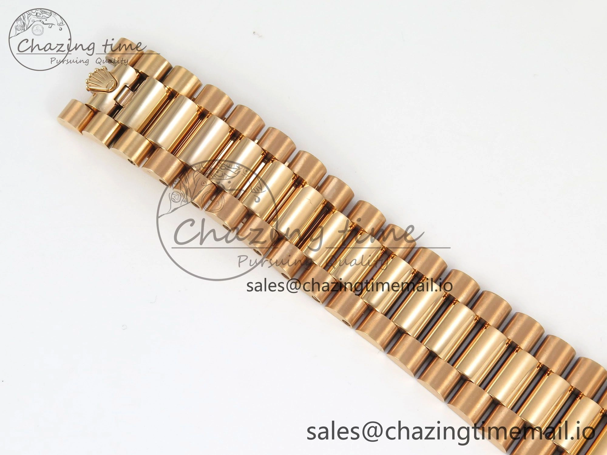 Day Date 40 RG 228235 THBF 1:1 Best Edition Brown Roman Dial on President Bracelet VR3255 V3 (Gain Weight)