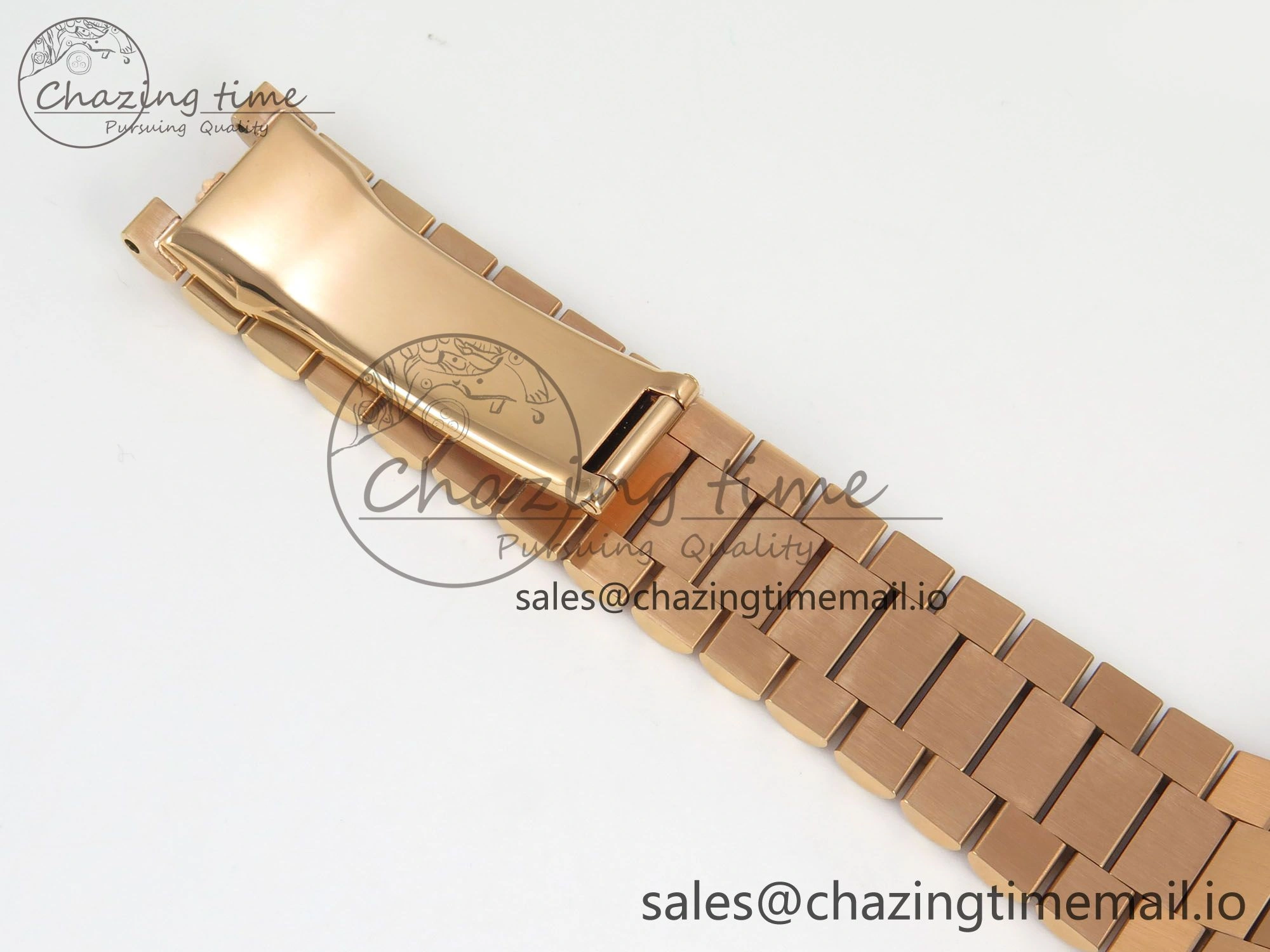 Day Date 40 RG 228235 THBF 1:1 Best Edition Brown Roman Dial on President Bracelet VR3255 V3 (Gain Weight)