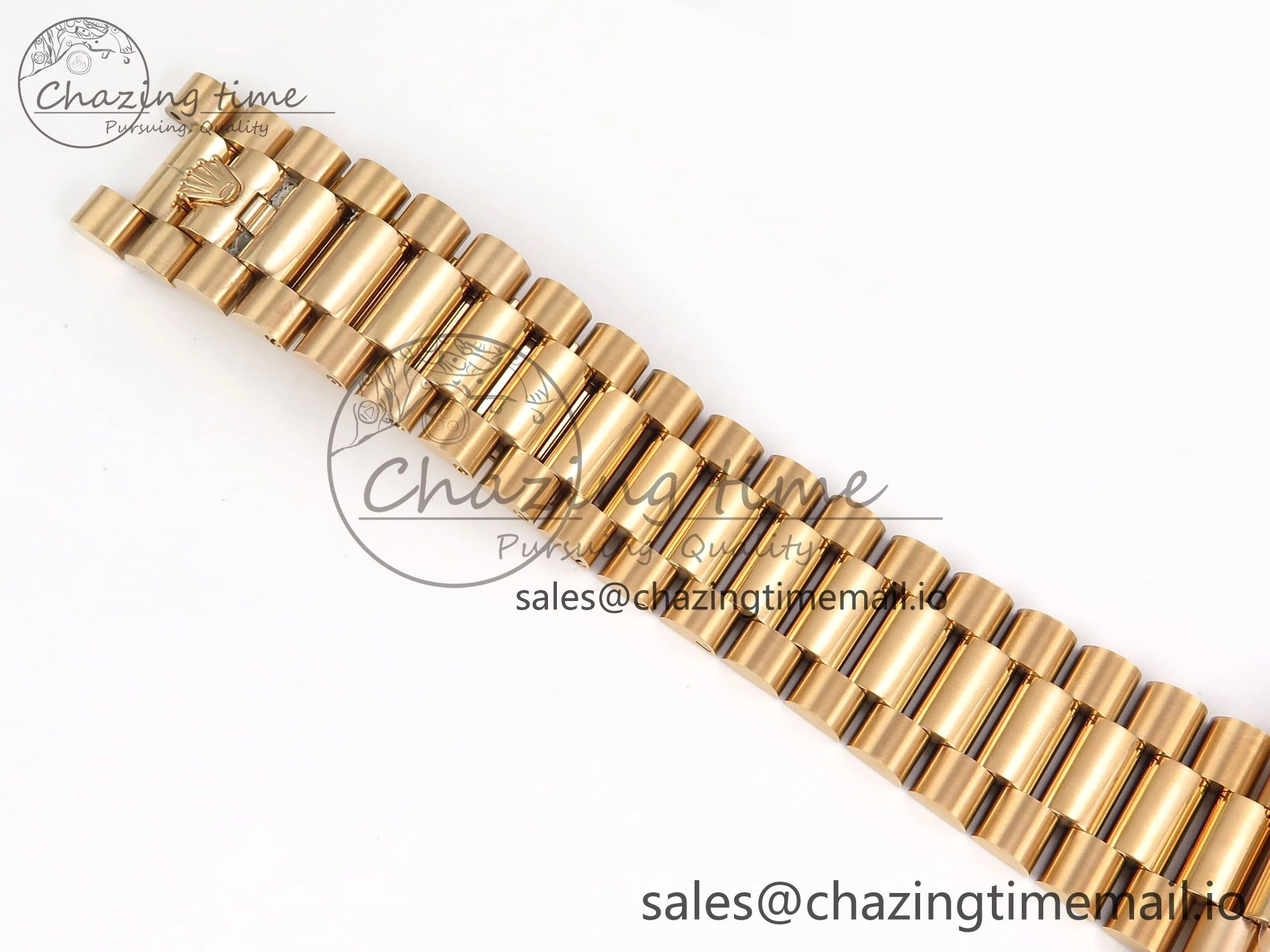 Day Date 40 RG 228235 THBF 1:1 Best Edition Gray Ombre Roman Dial on President Bracelet VR3255 (Gain Weight)