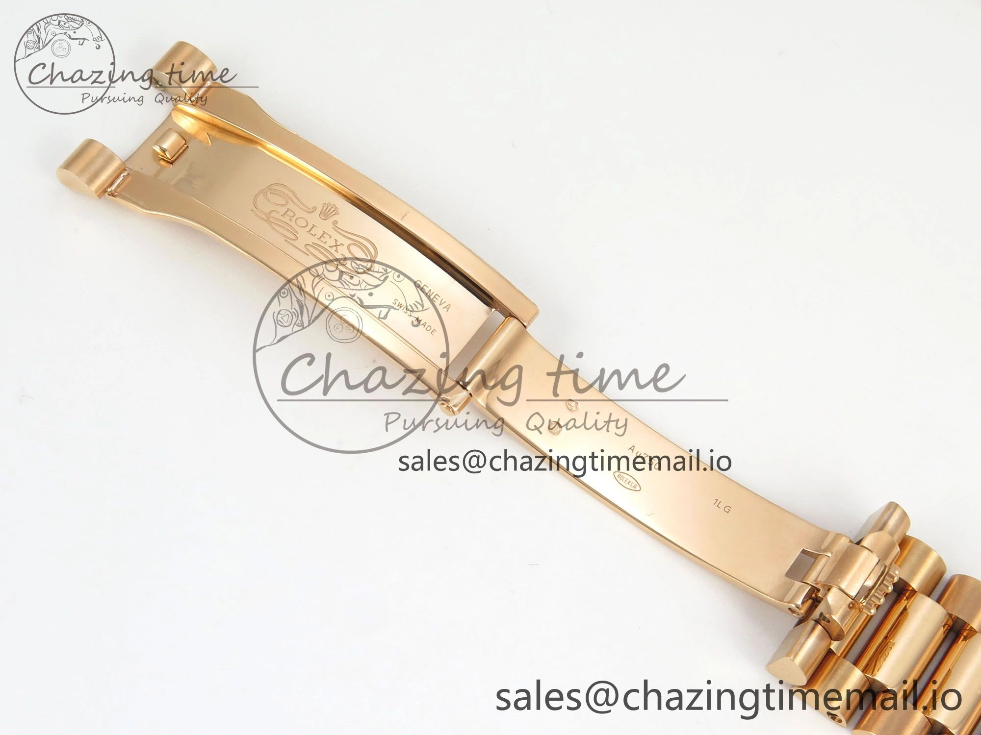 Day Date 40 RG 228235 THBF 1:1 Best Edition White MOP Crystal Dial on President Bracelet VR3255 V3 (Gain Weight)