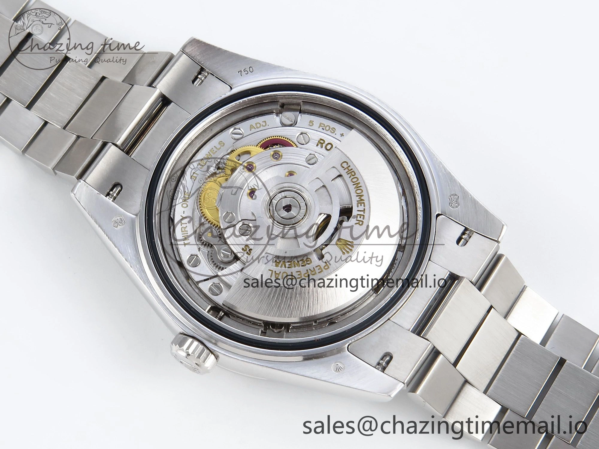 Day Date 40 SS 228236 KF 1:1 Best Edition Ice Blue Roman Dial on President Bracelet VR3255 (Gain Weight)