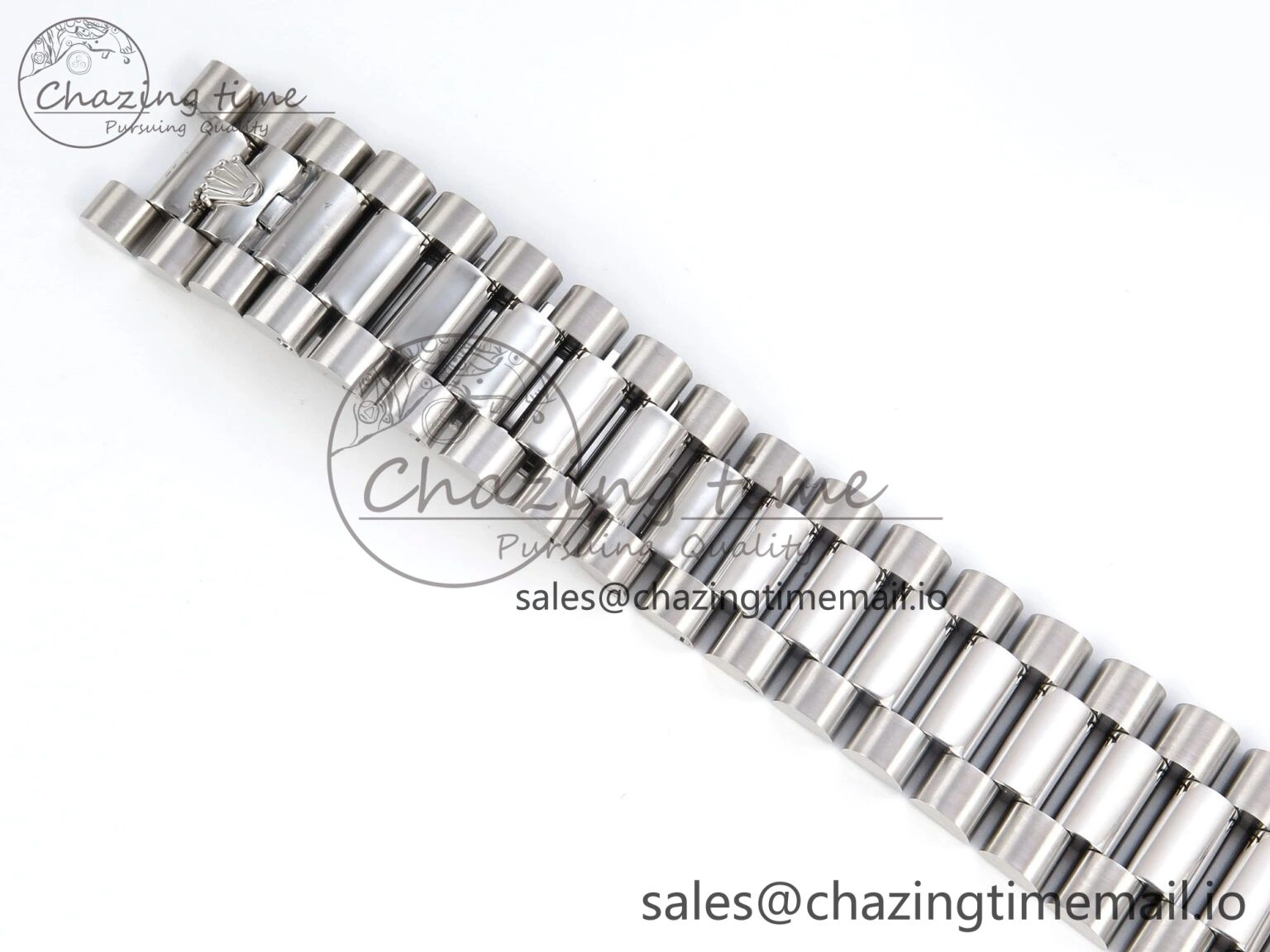 Day Date 40 SS 228236 KF 1:1 Best Edition Ice Blue Roman Dial on President Bracelet VR3255 (Gain Weight)