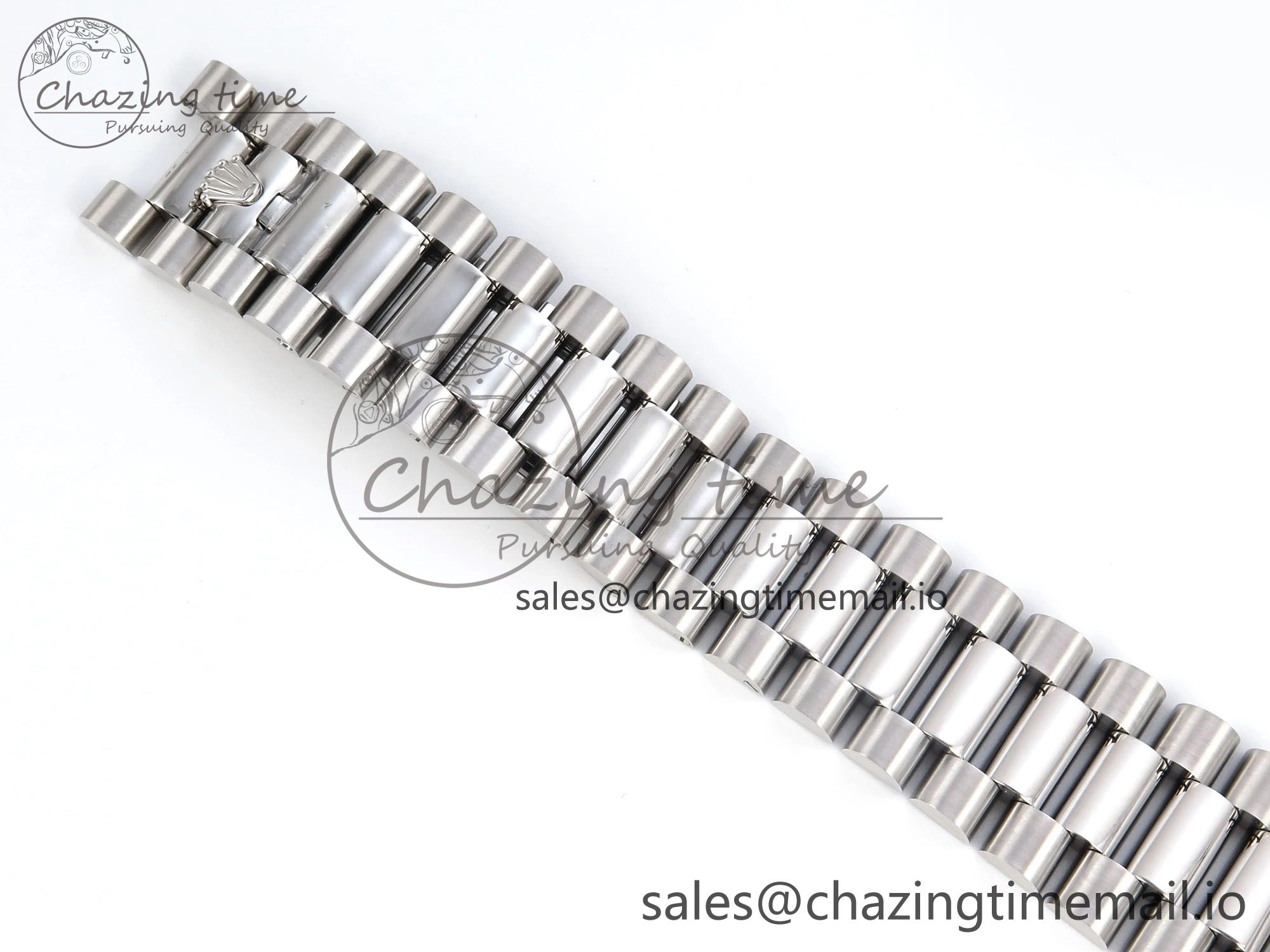 Day Date 40 SS 228236 KF 1:1 Best Edition Ice Blue Roman Dial on President Bracelet VR3255 (Gain Weight)