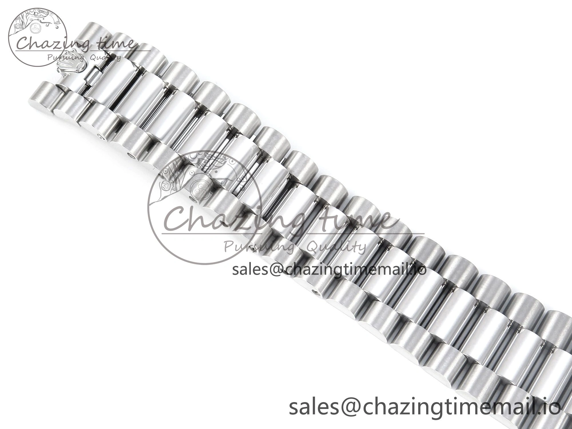 Day Date 40 SS 228236 THBF 1:1 Best Edition Black Crystal Dial on President Bracelet VR3255 V3 (Gain Weight)