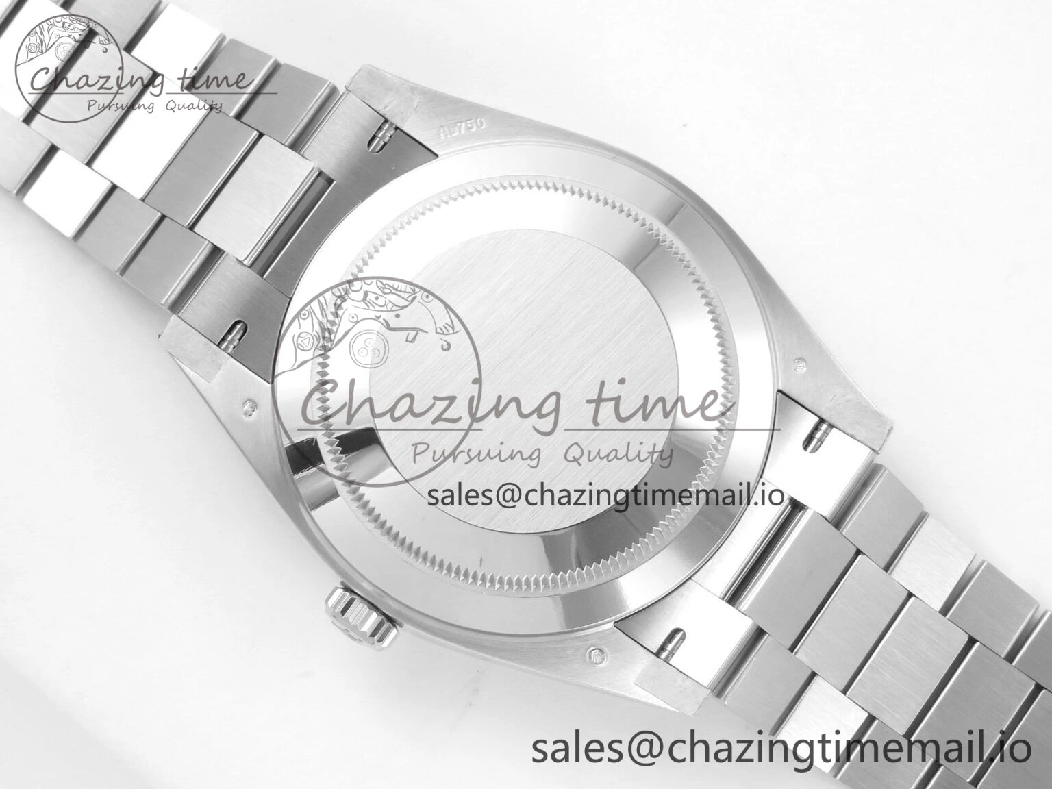 Day Date 40 SS 228236 THBF 1:1 Best Edition Grey Textured Crystal Dial on President Bracelet VR3255 V3 (Gain Weight)