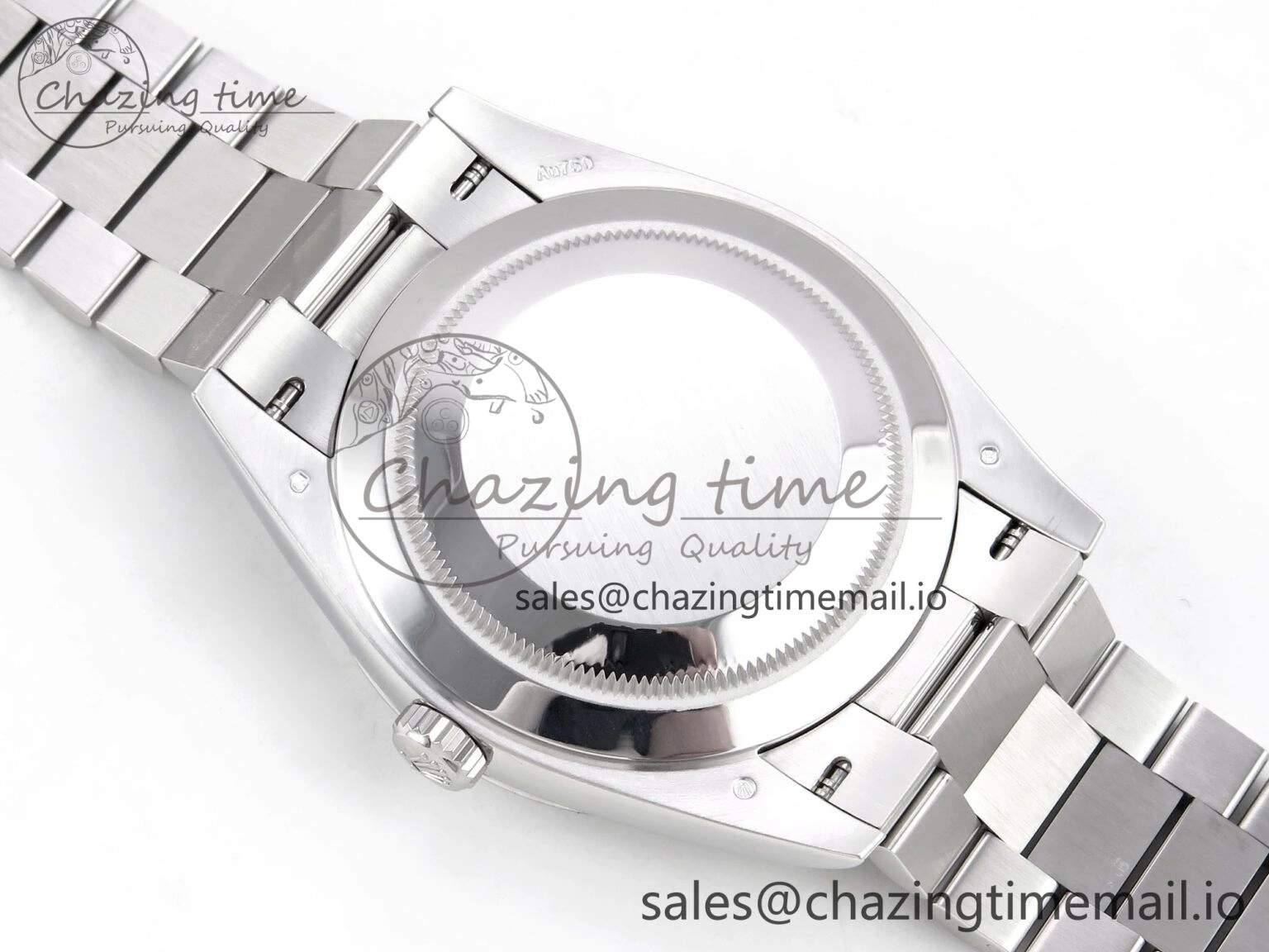 Day Date 40 SS 228236 THBF 1:1 Best Edition Ice-Blue Crystal Dial on President Bracelet VR3255 (Gain Weight)