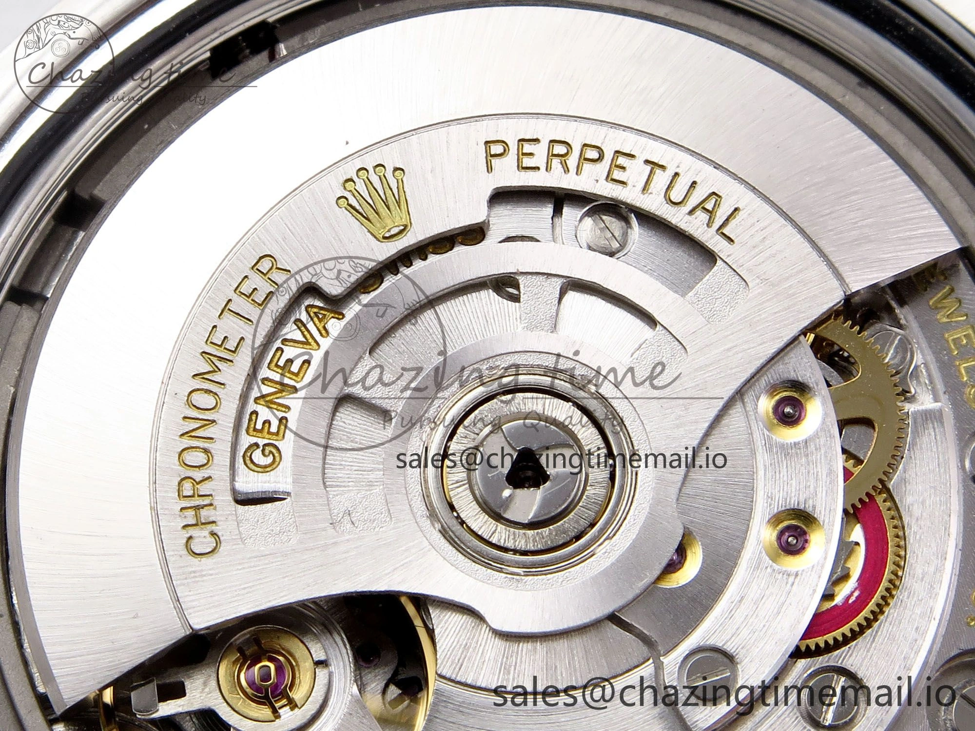Day Date 40 SS 228236 THBF 1:1 Best Edition Ice-Blue Crystal Dial on President Bracelet VR3255 (Gain Weight)