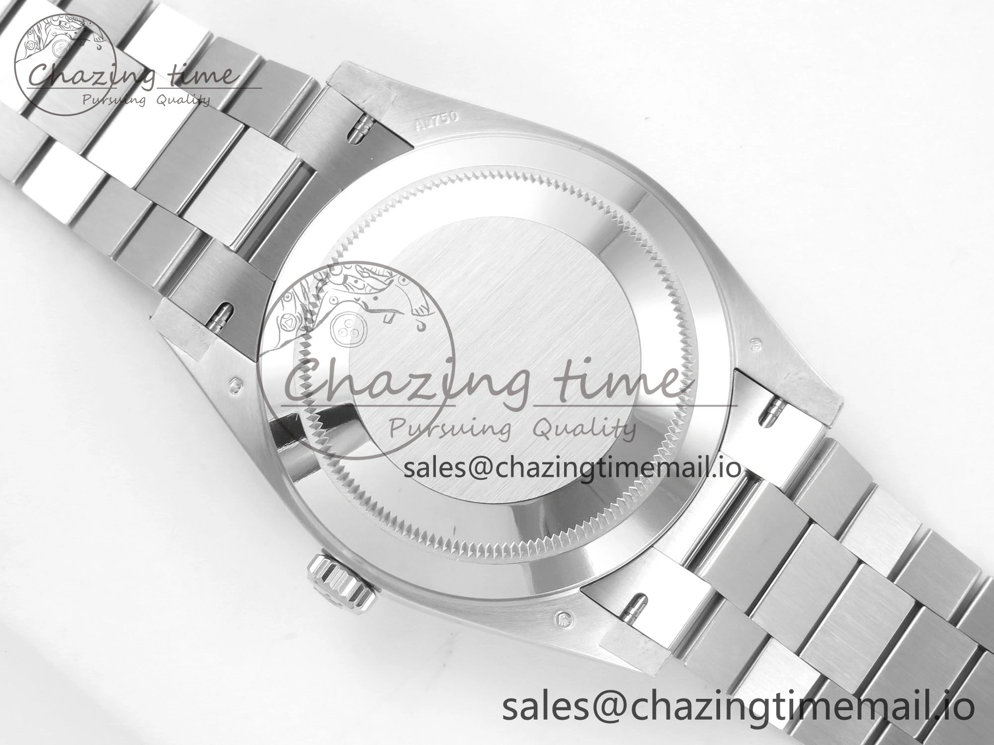 Day Date 40 SS 228236 THBF 1:1 Best Edition Ice Blue Roman Dial on President Bracelet VR3255 V3 (Gain Weight)